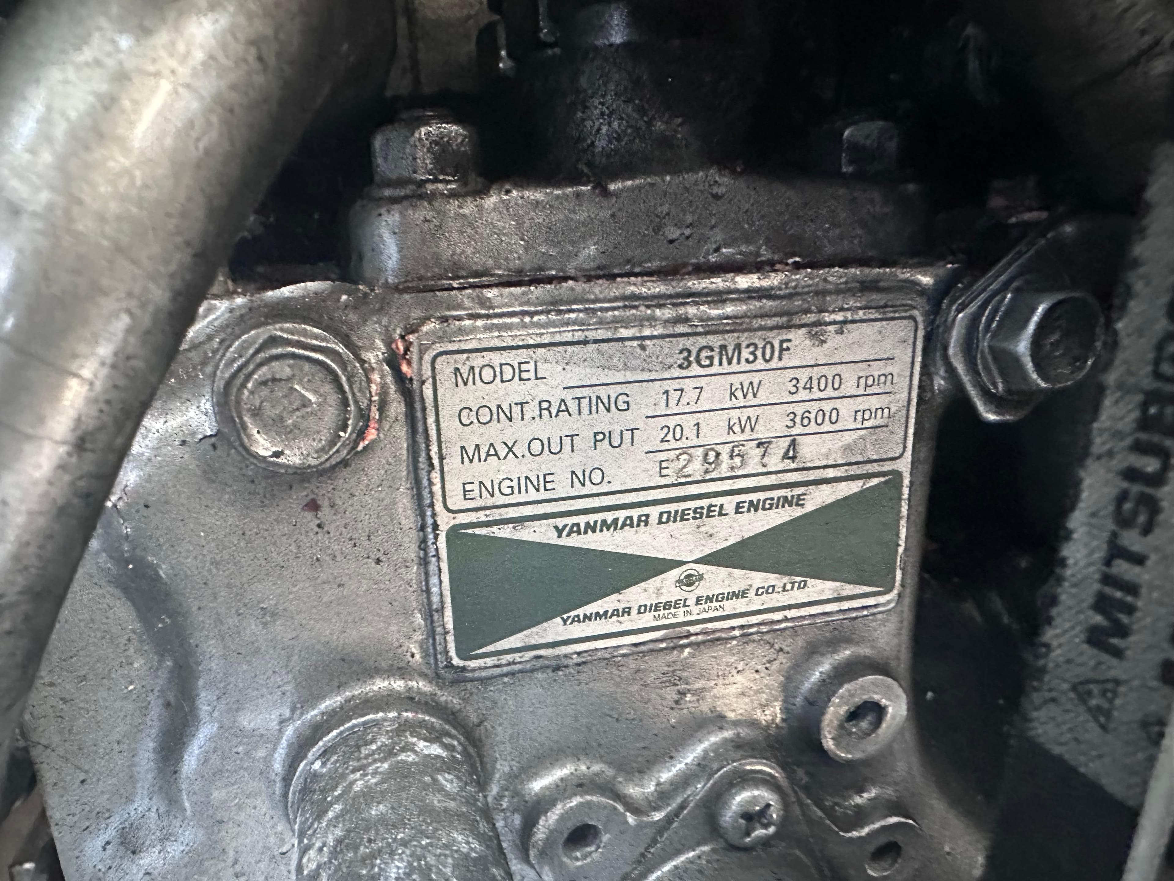 Yanmar 3GM30F