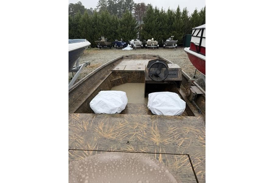 Interior view of G3 Gator Tough 17 SC boat, year 2026.