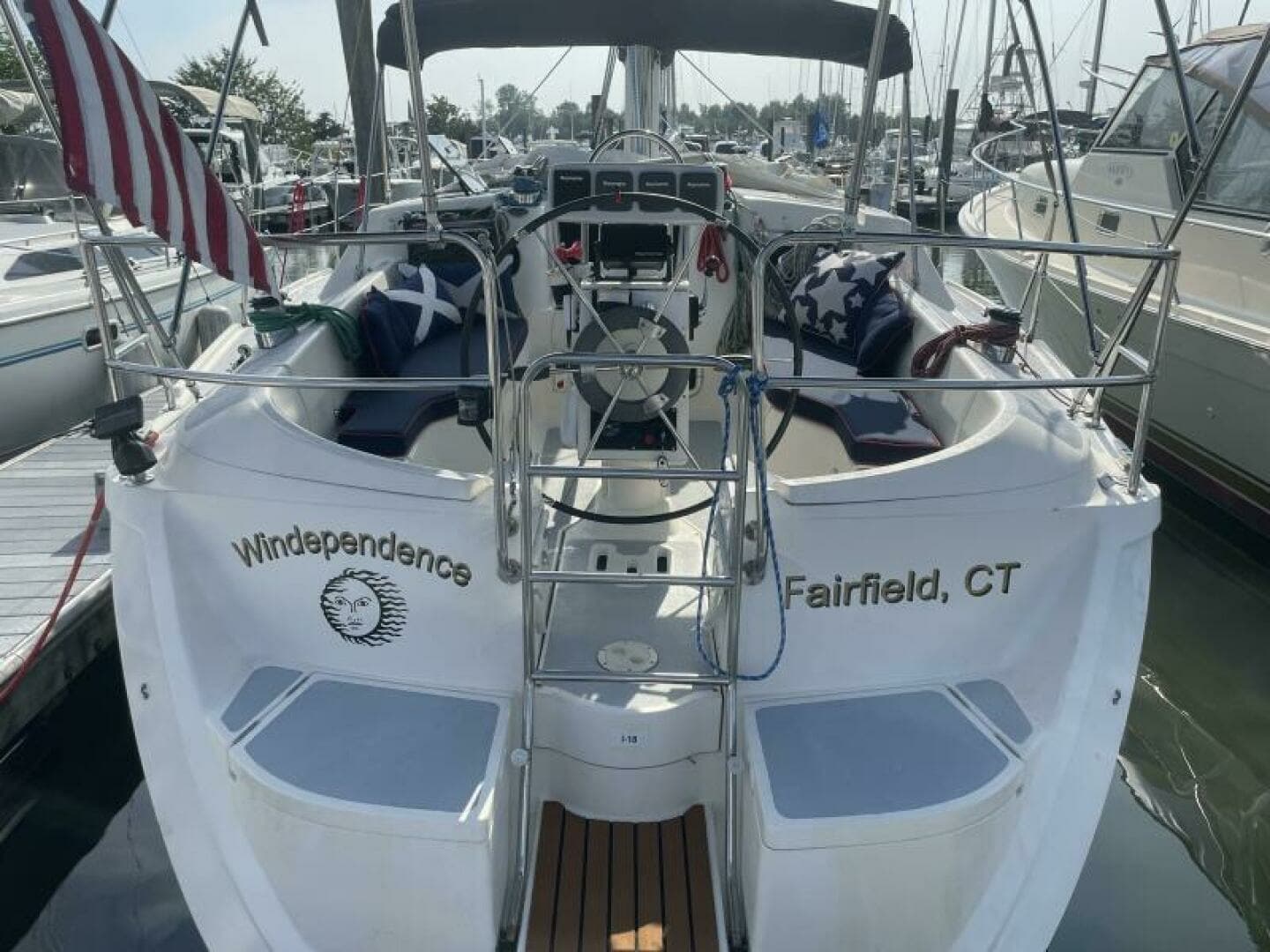 1991 Hunter 36 Vision - Image 16