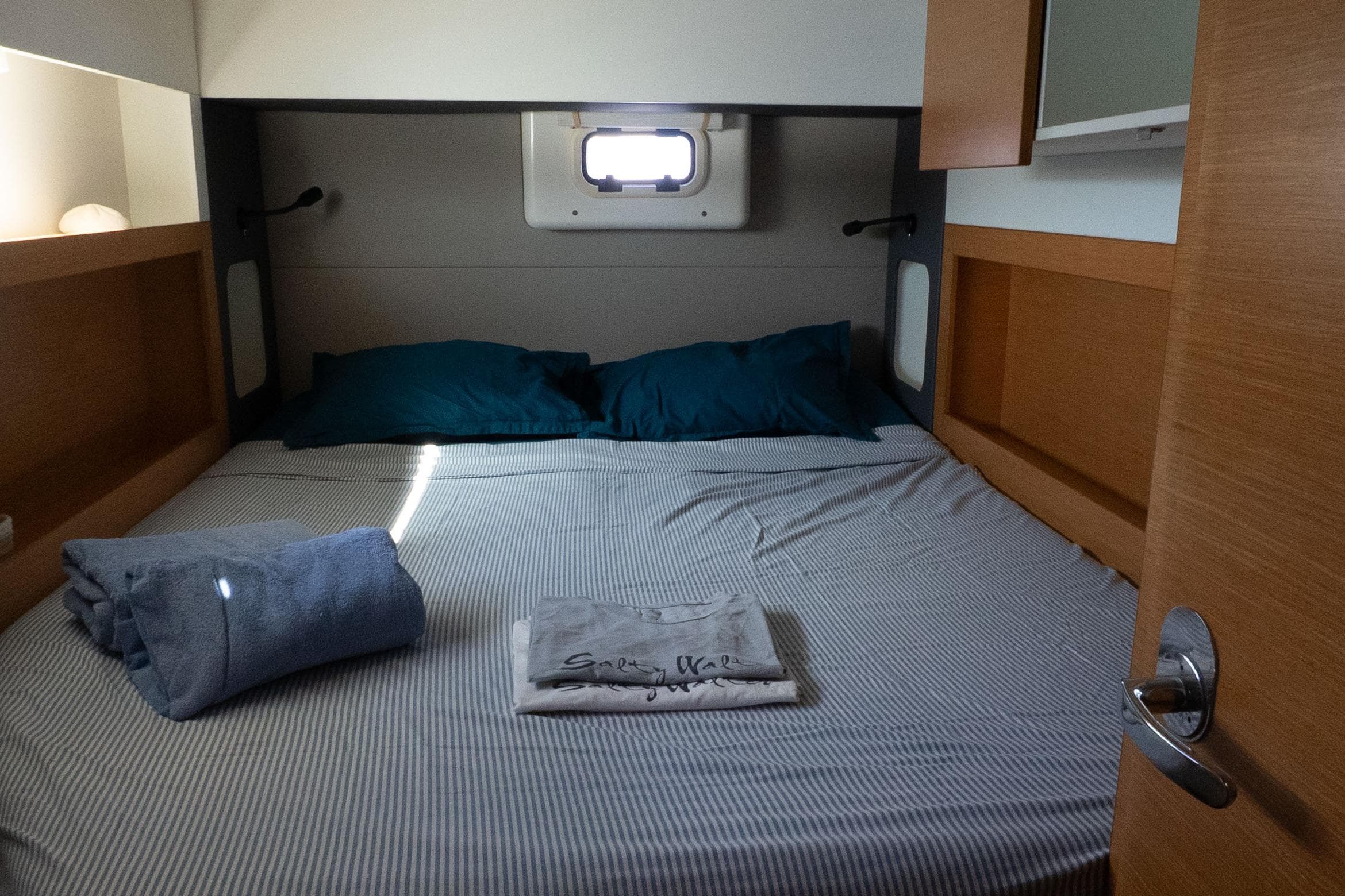Cabine arrière tribord du Nautitech 40 Open