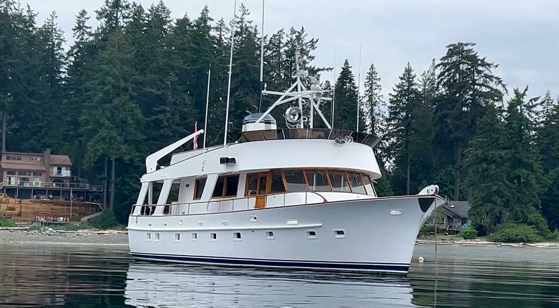 1967 Custom George Moore Custom 74' LR Trawler - Image 4