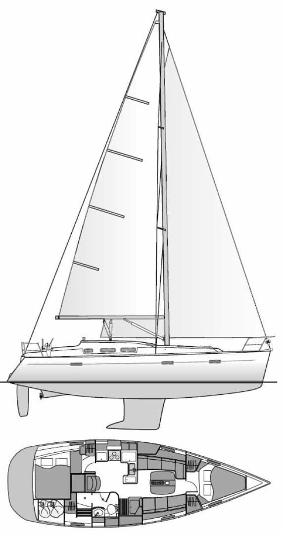 2004 Beneteau 373 - Image 5