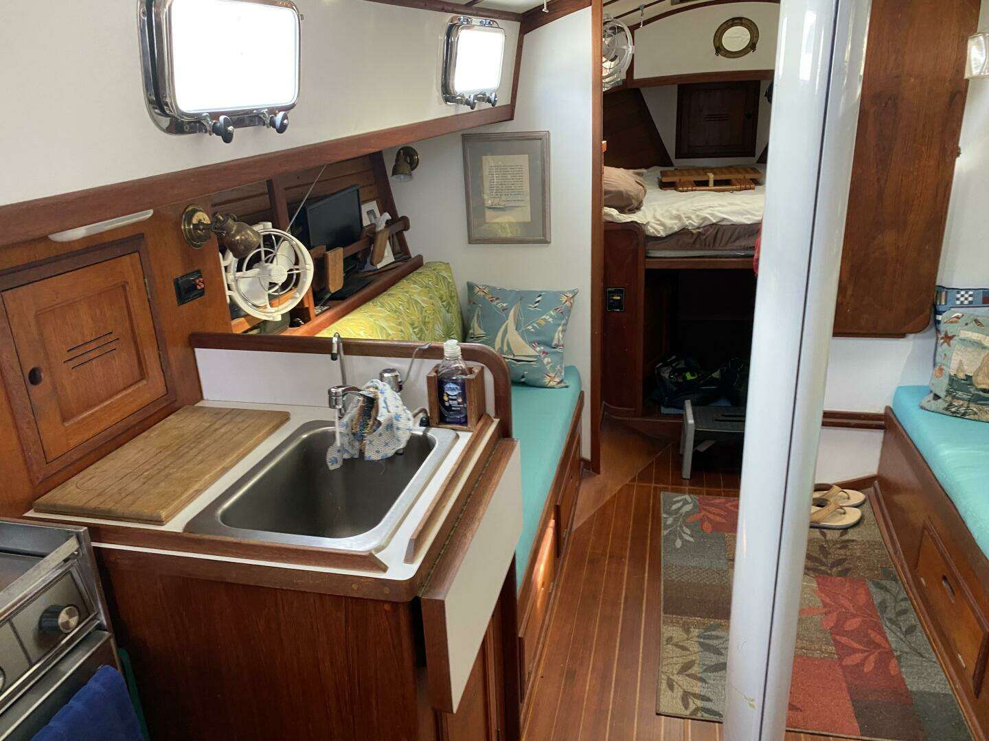 1987 Dickerson 37 aft cockpit - Image 39