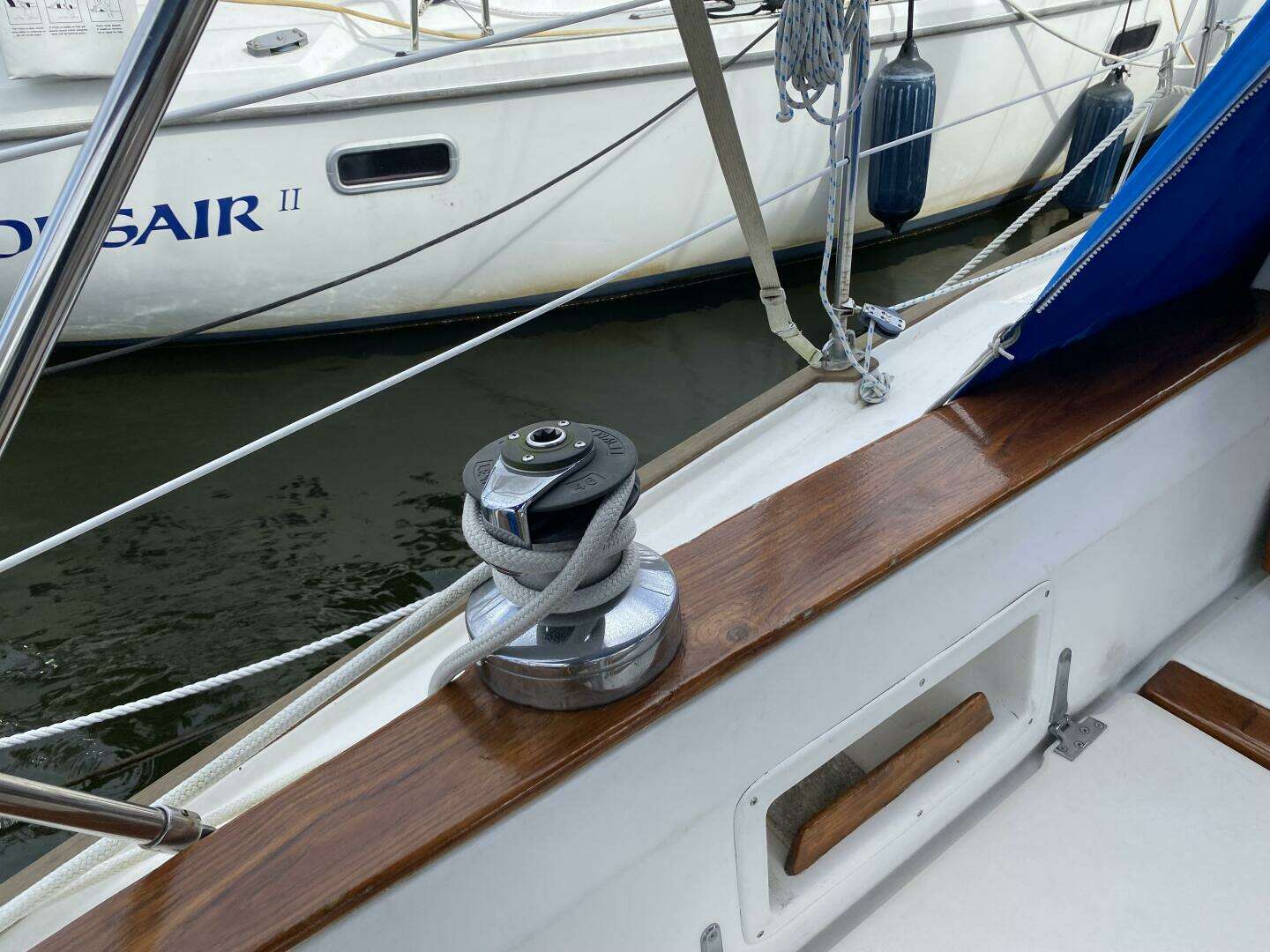 1987 Dickerson 37 aft cockpit - Image 8