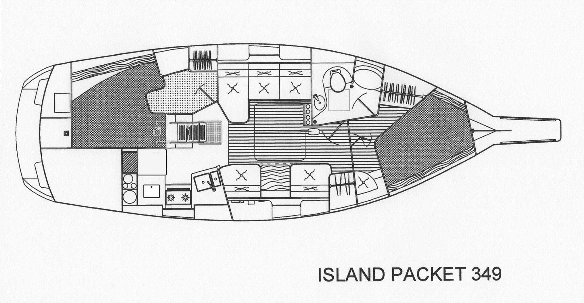 2019 Island Packet 349 - Image 9