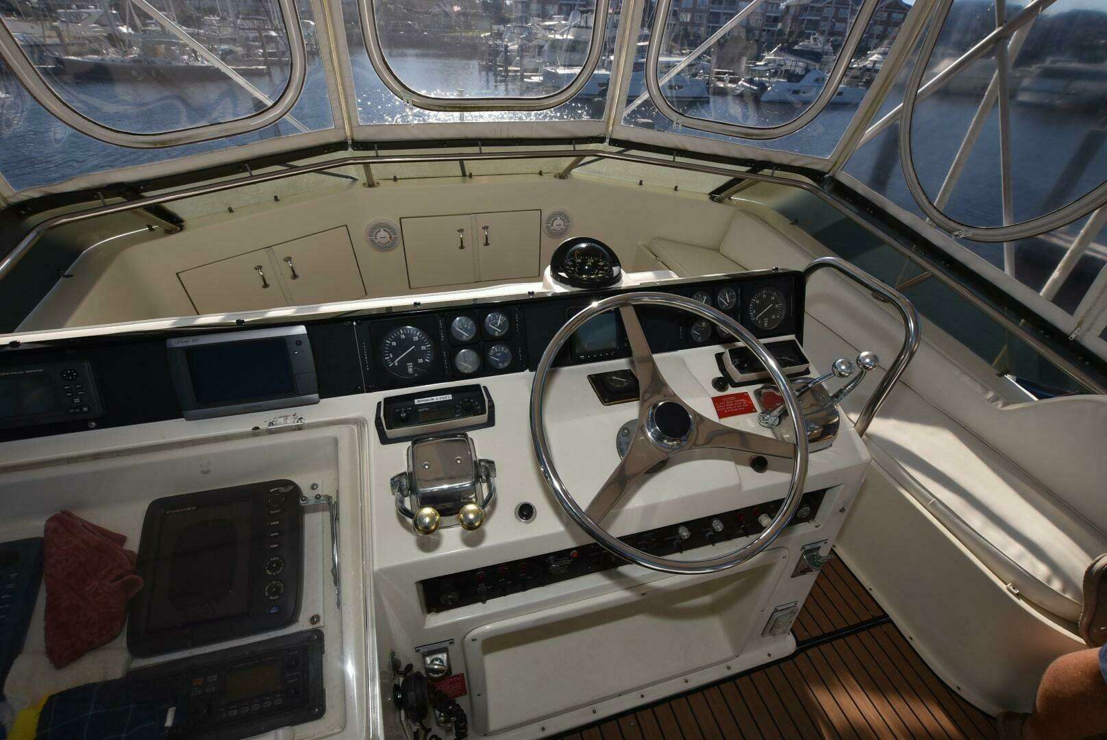 1988 Hatteras 48 Convertible - Image 22