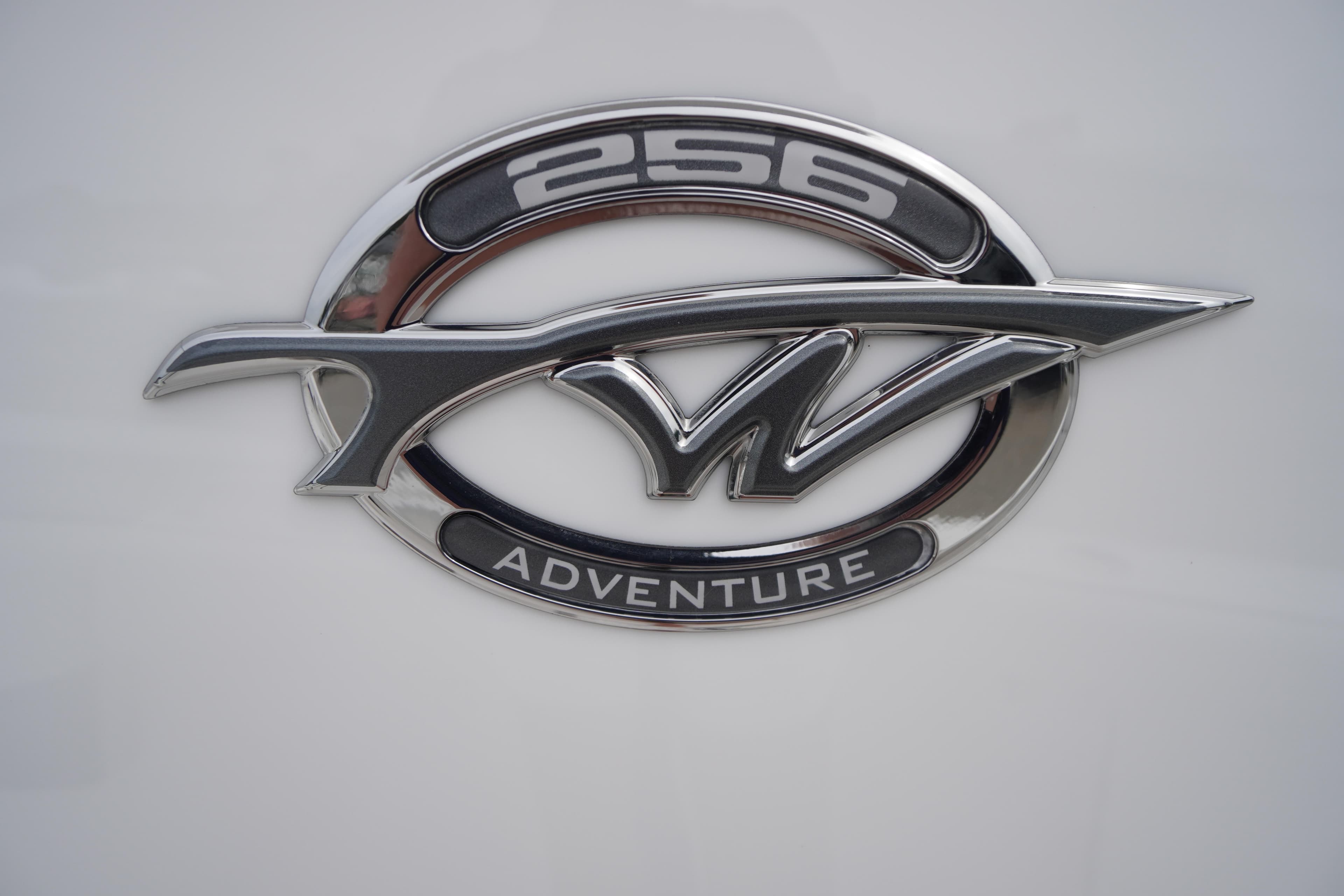 2021 Tidewater 256 CC Adventure logo emblem on white background.