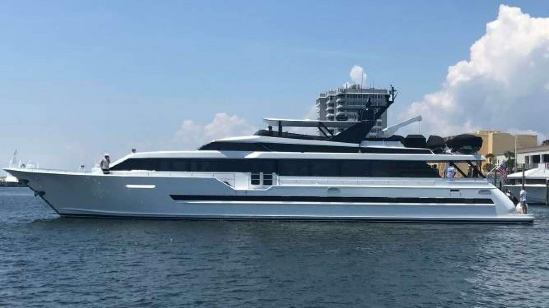 1997 Broward 108 Raised Pilothouse - Image 2