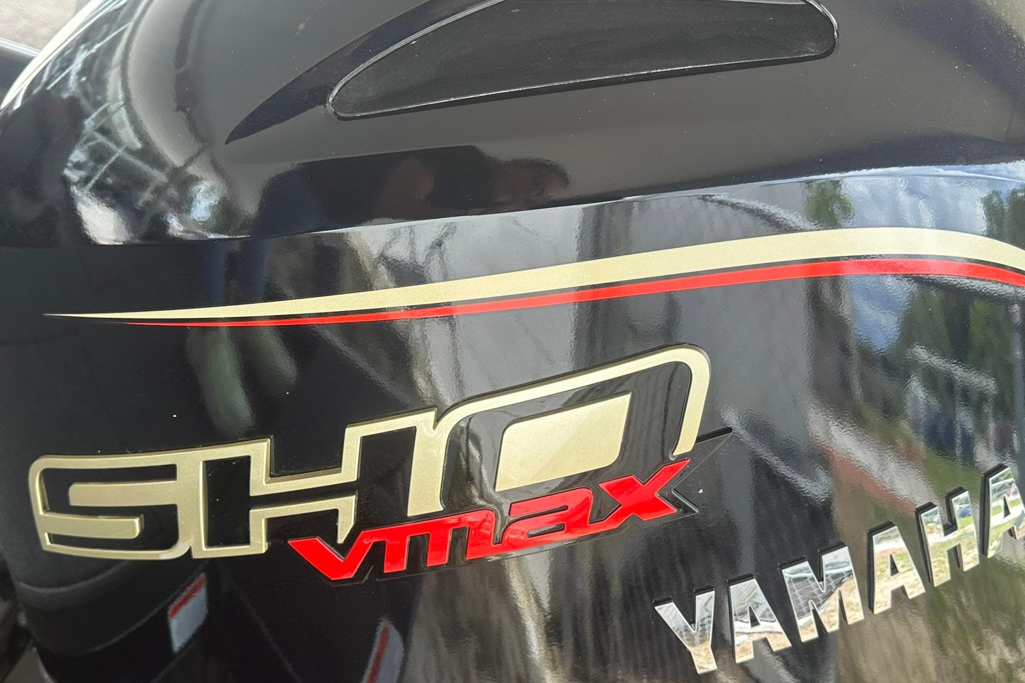 ```json "Yamaha SHO VMAX logo on Ranger RT188C, 2025 model." ```