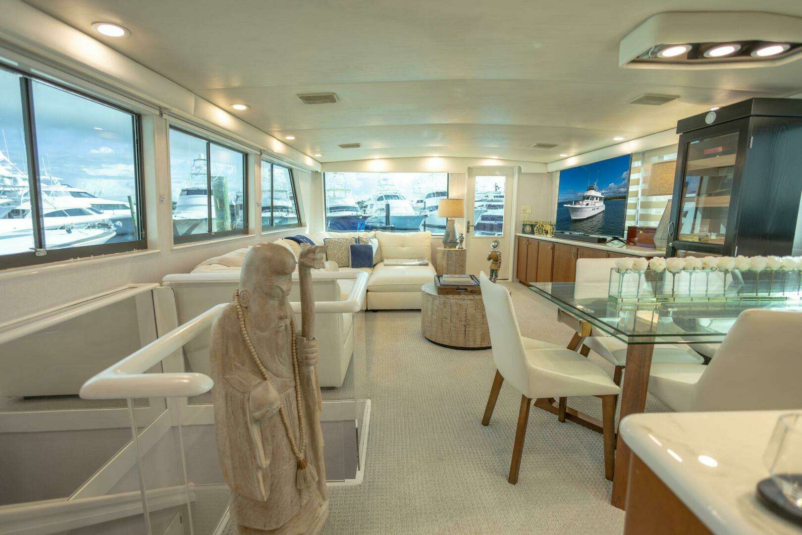 1989 Hatteras Cockpit Motor Yacht - Image 5