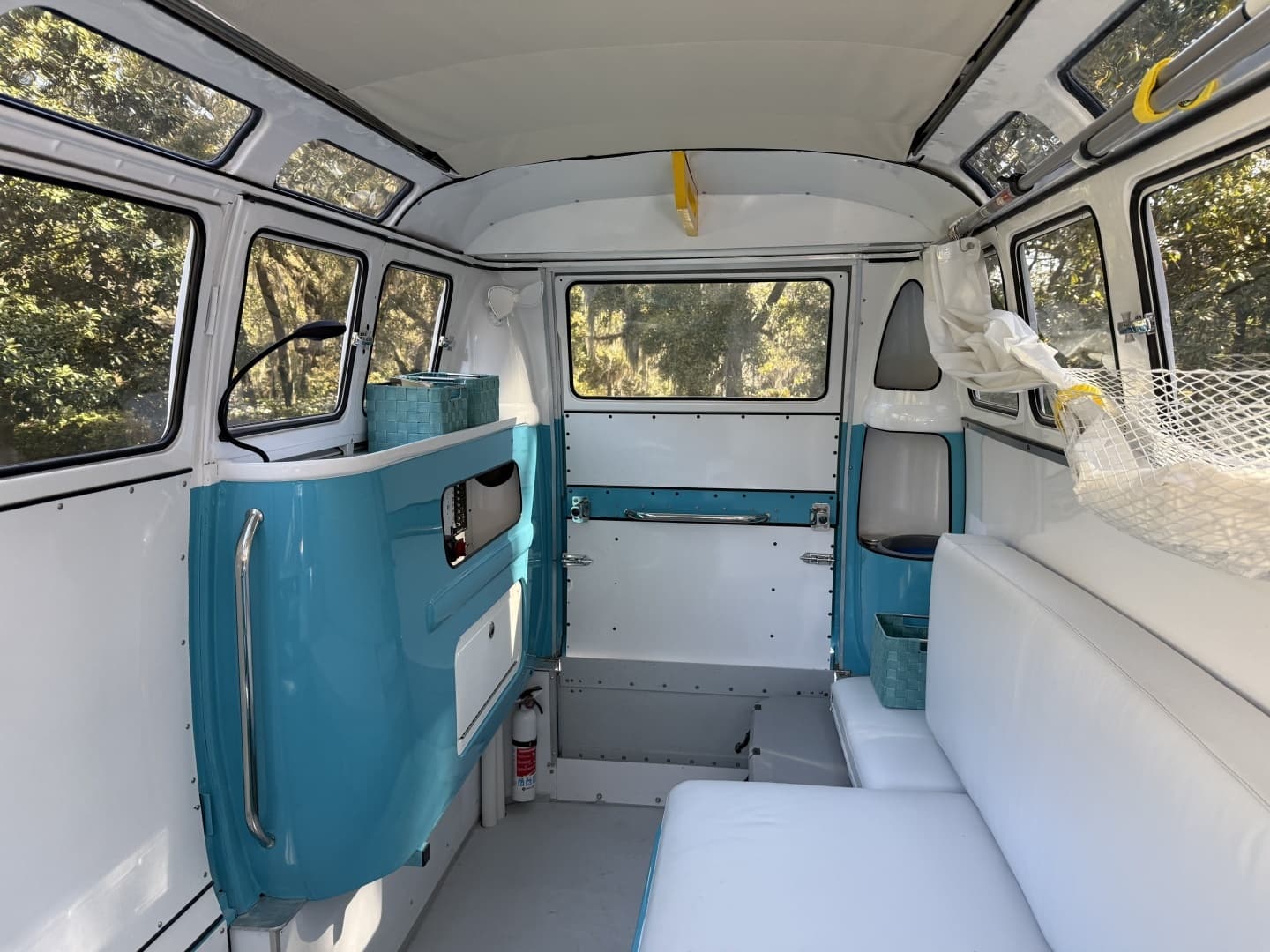 2024 Custom Whitacre Yacht Design VW Bus Tritoon - Image 3