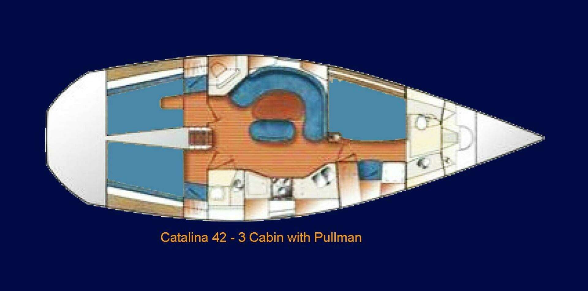 1989 Catalina 42 - Image 24