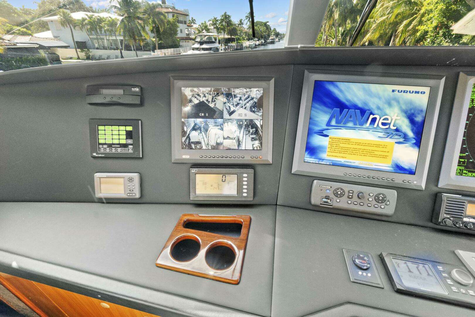 2008 Viking 74 Enclosed Bridge - Image 73