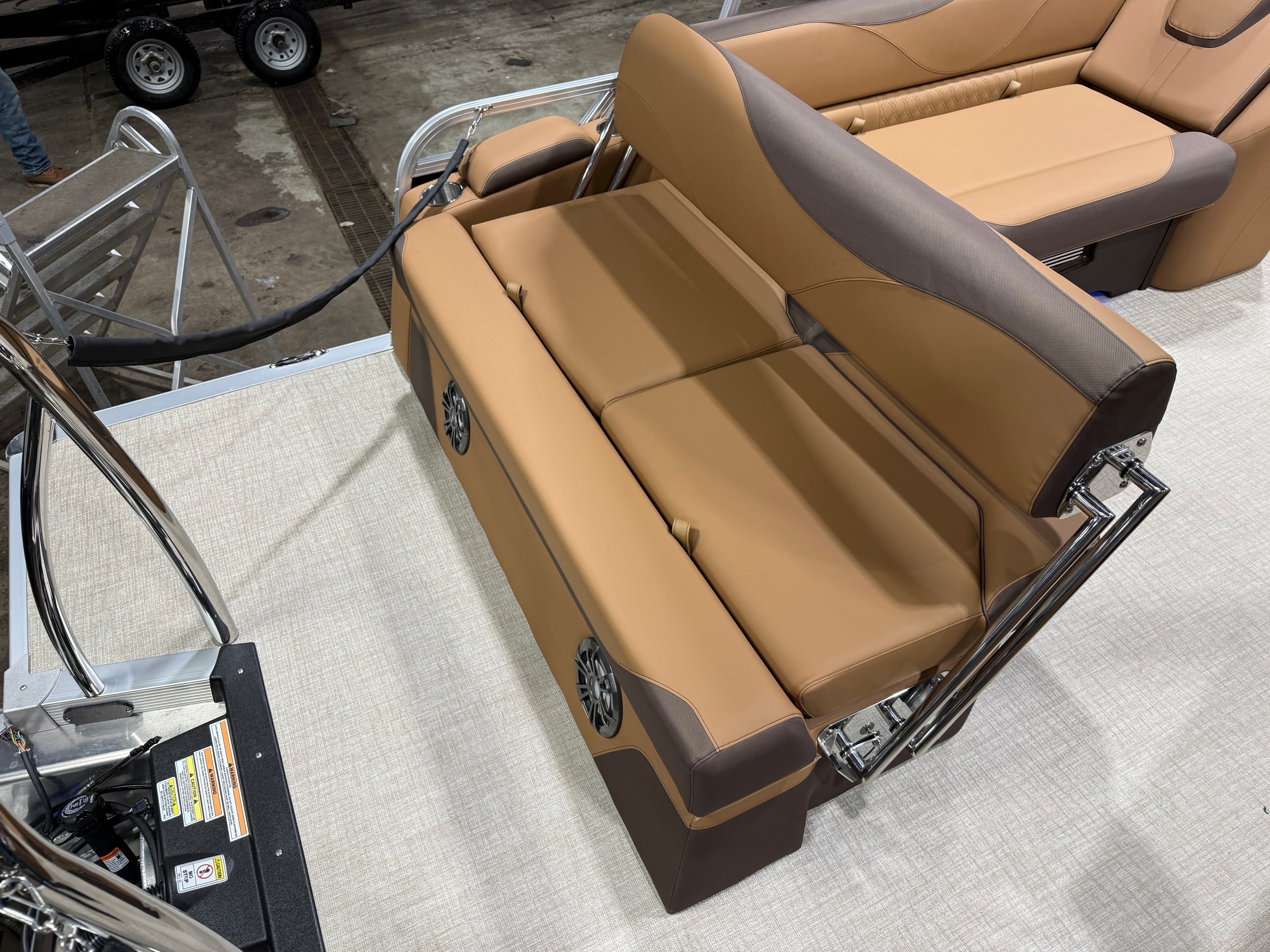 2026 Tahoe LTZ 2385 (CRB) Cruise Rear Bench Tritoon & Honda 4-Stroke EFI - 20