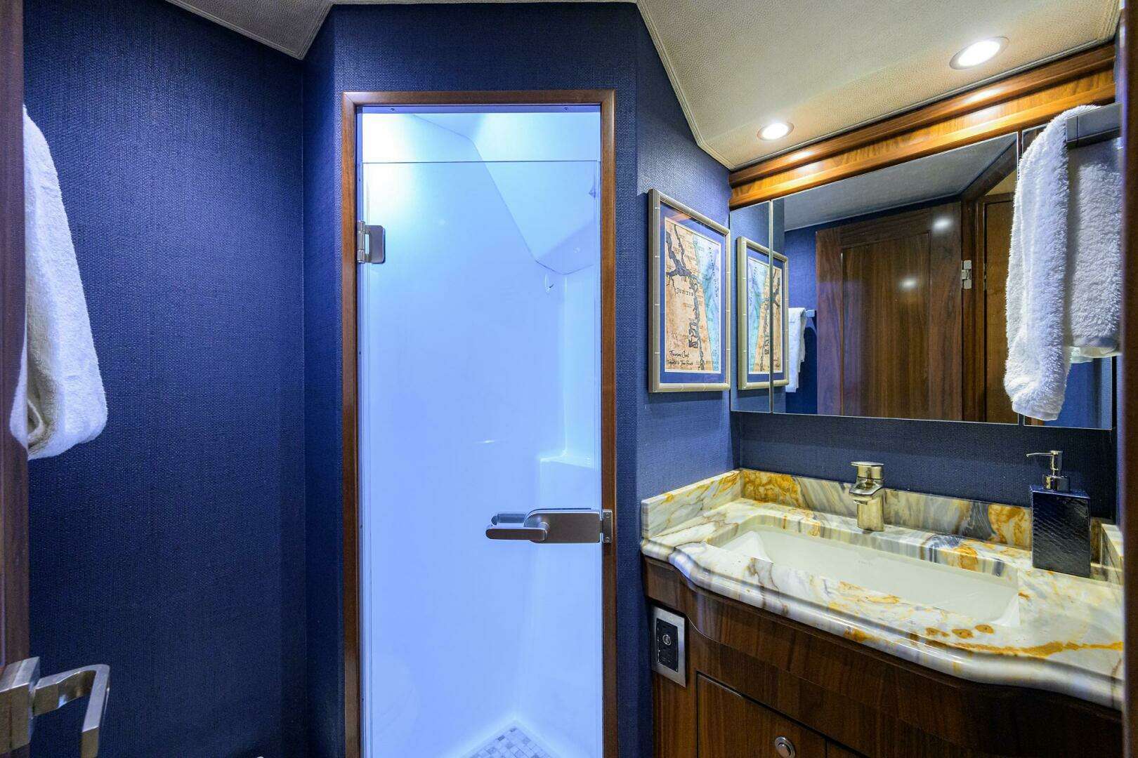 2017 Viking 92 Enclosed Bridge - Image 74