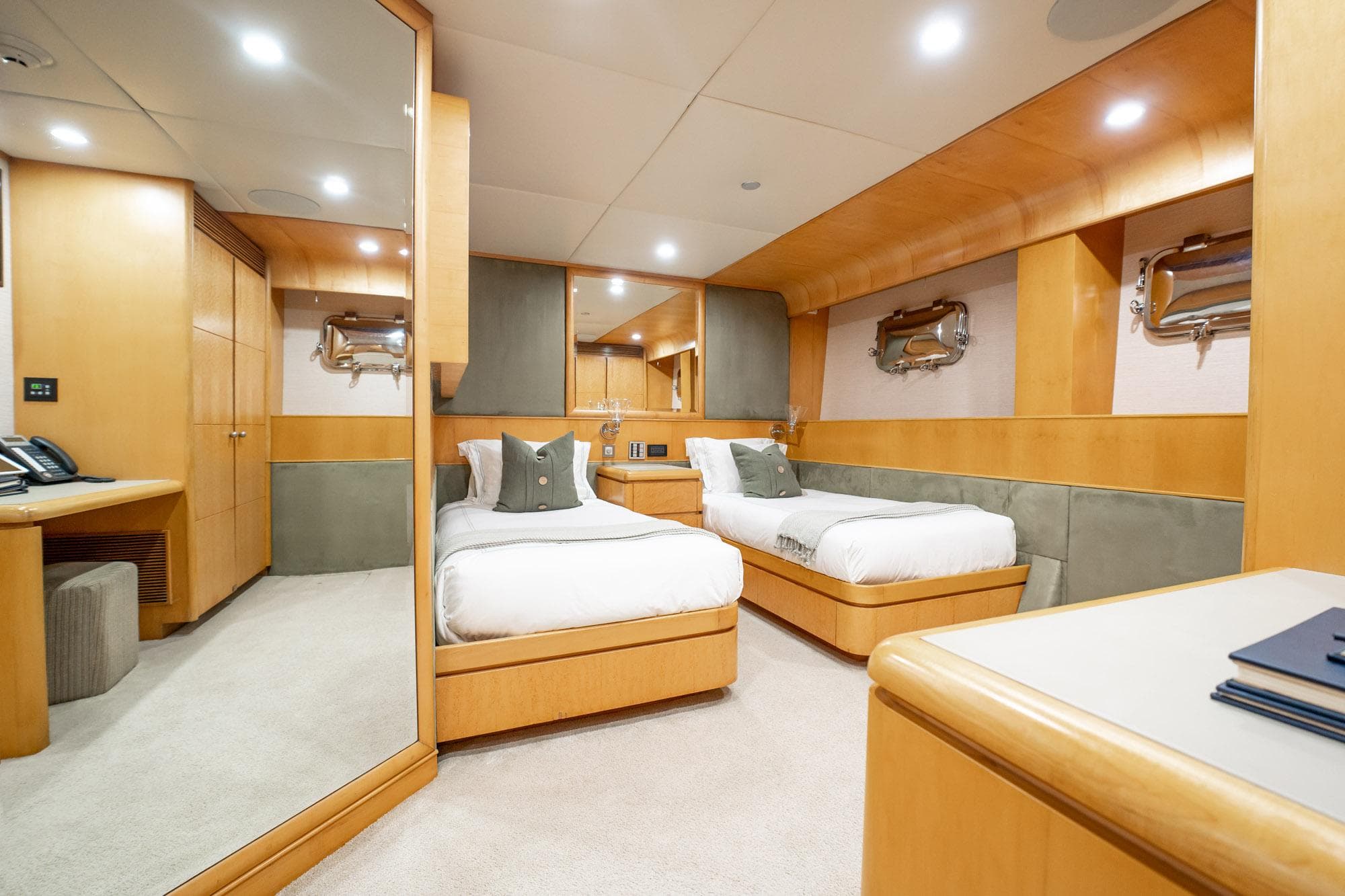 1996 Cheoy Lee 145 Global Series Long Range Tri Deck - 69