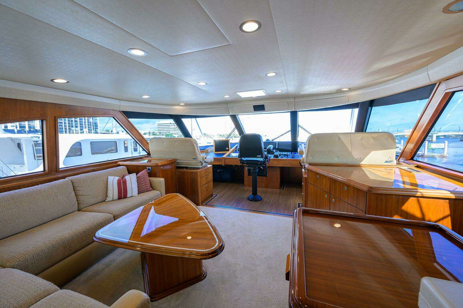 2017 Viking 92 Enclosed Bridge - Image 14