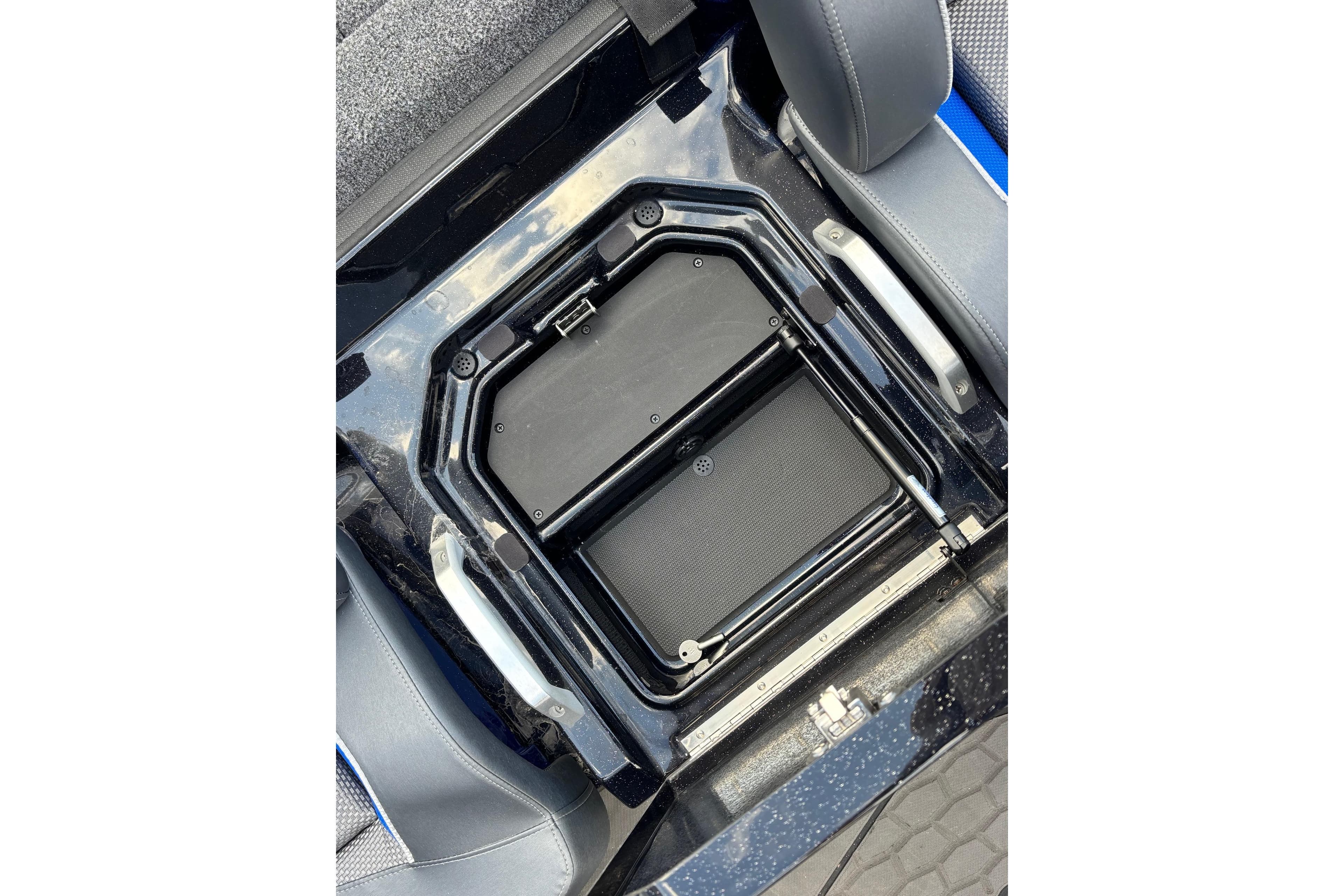2026 Ranger Z520R boat storage compartment with sleek design and durable materials.