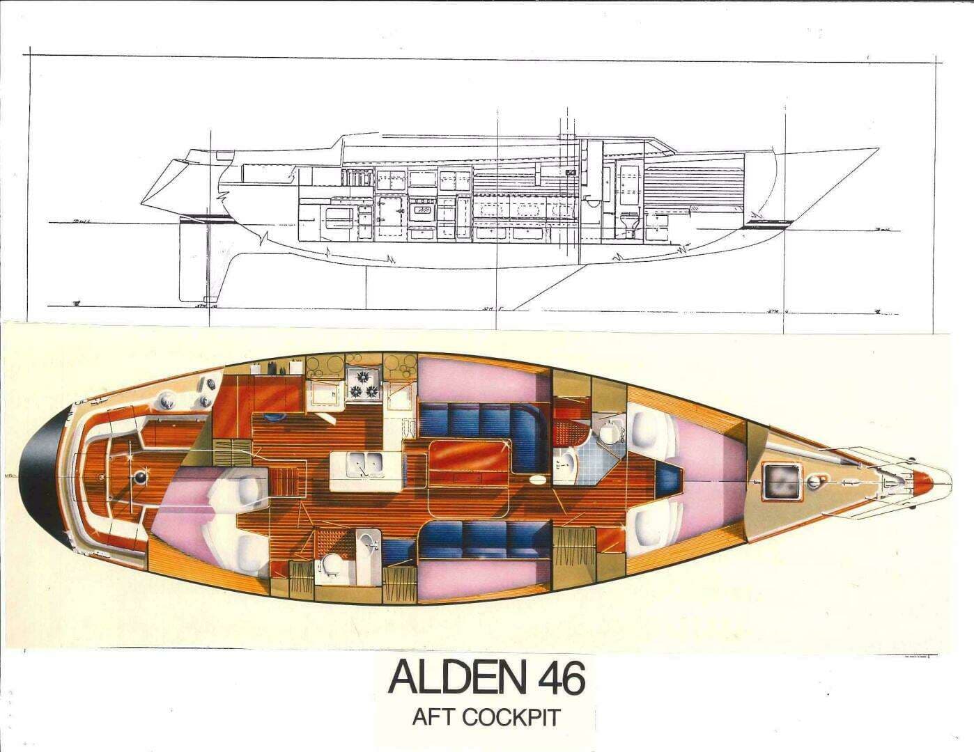 1988 Alden 46 - Image 16
