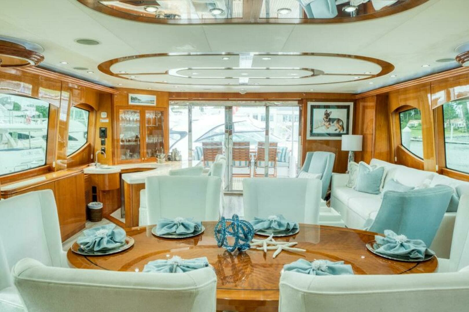 2007 Hatteras 80 Enclosed Bridge - Image 11