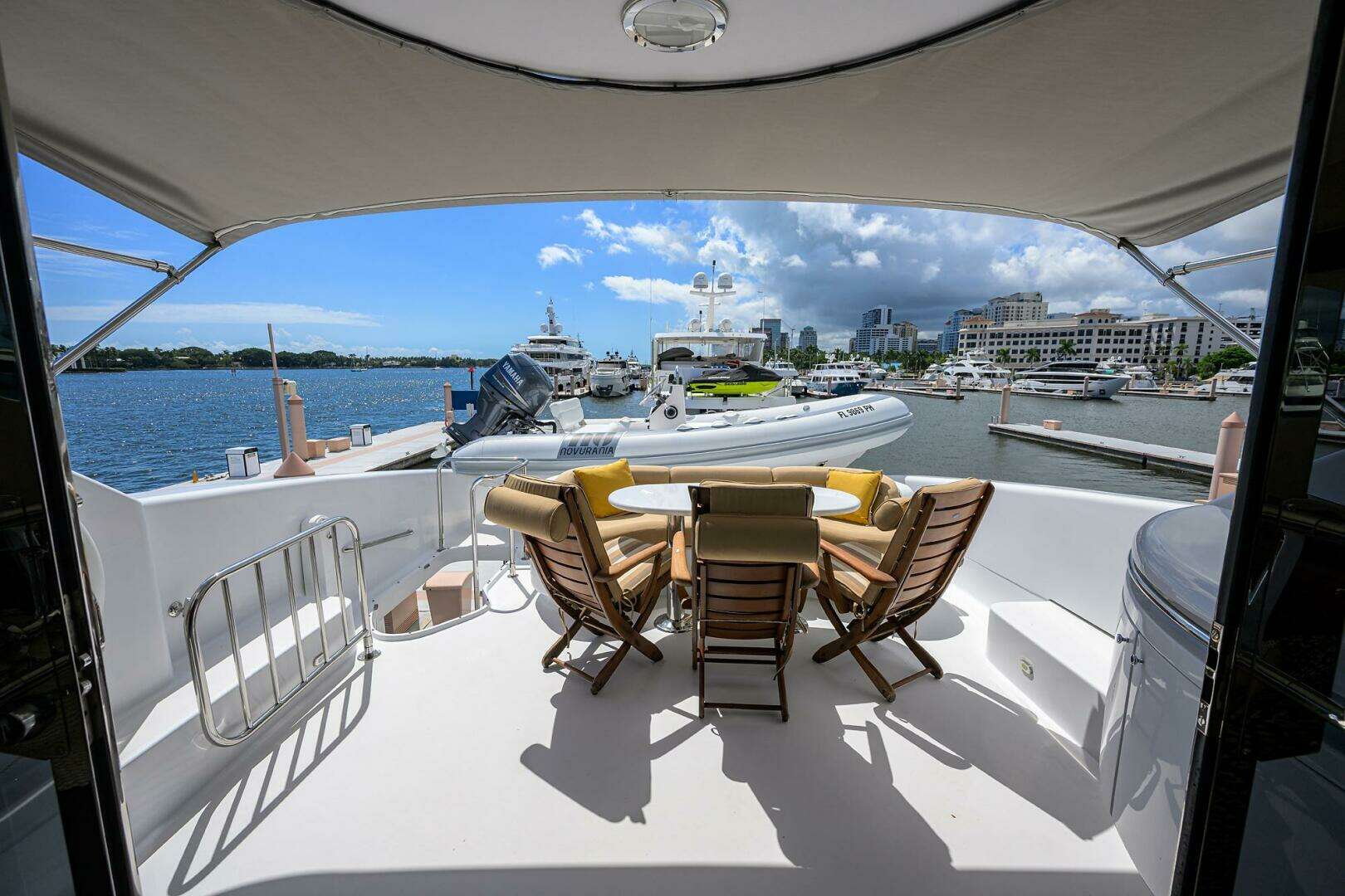 2007 Lazzara Yachts 80 Enclosed - Image 42