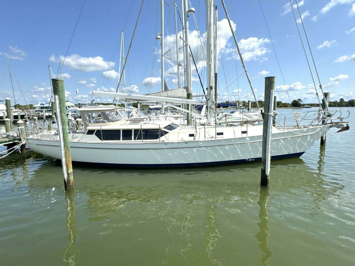 1999 Bowman 48 Aft Cockpit - Image 65