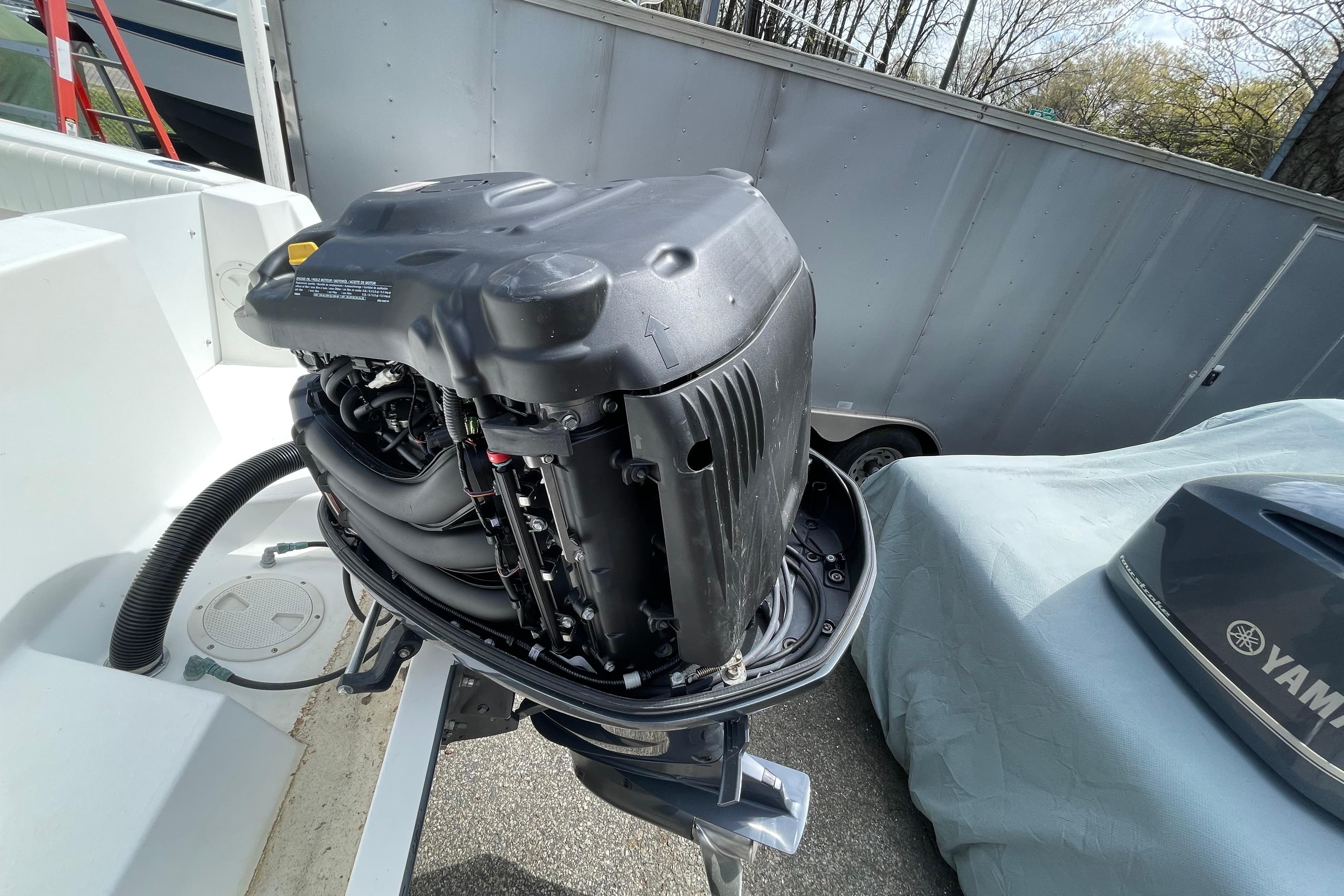 2019 YAMAHA F300 WITH COWLING OFF. SUPER CLEAN!!!