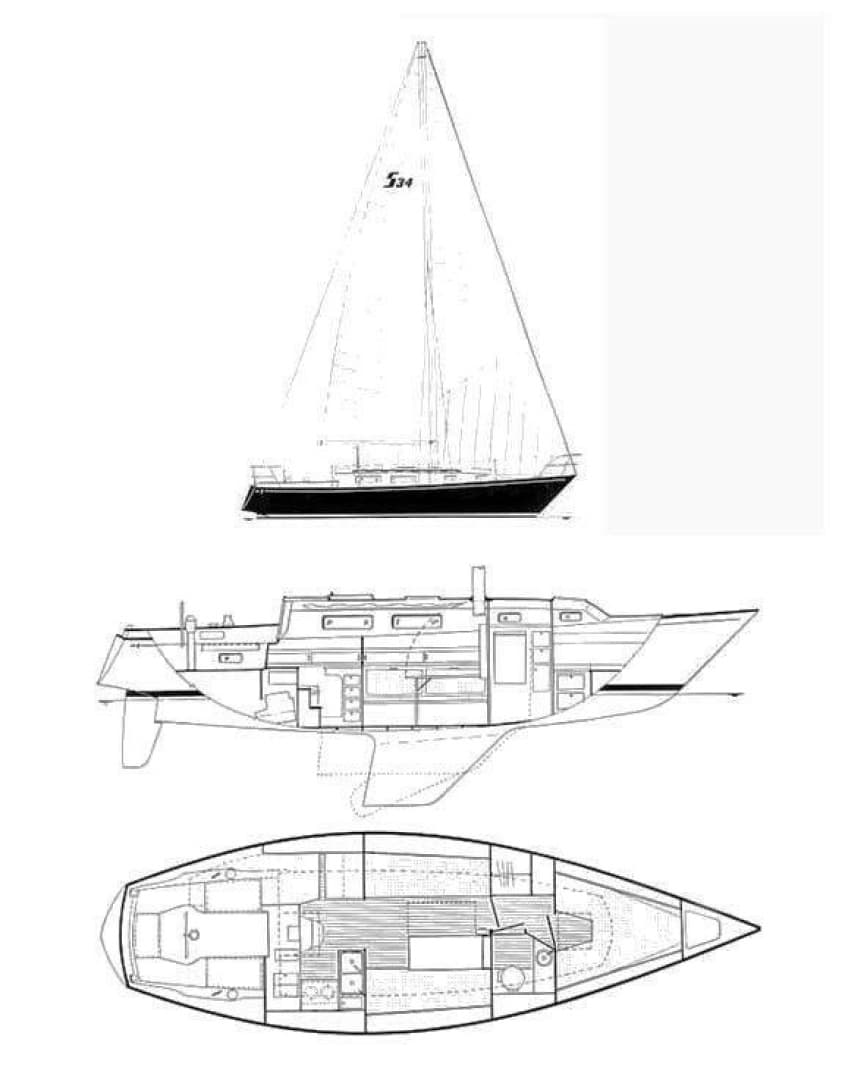 1985 Sabre 34 - Image 25