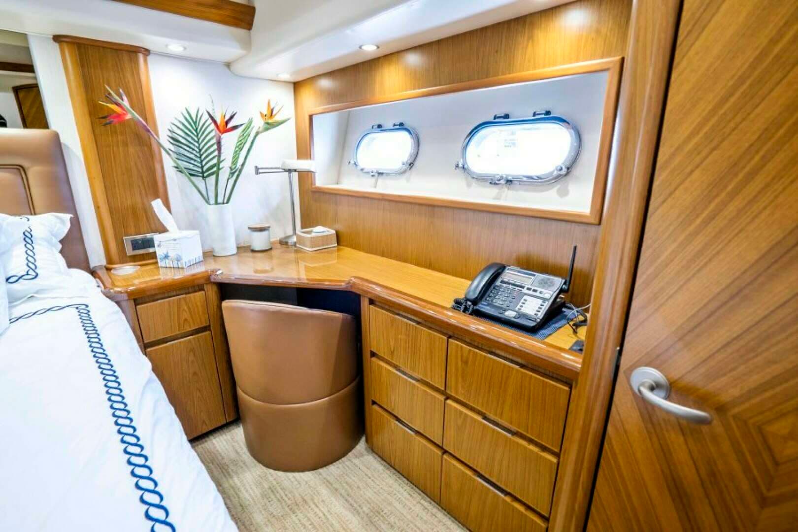 2011 Viking 70 Enclosed Bridge - Image 29