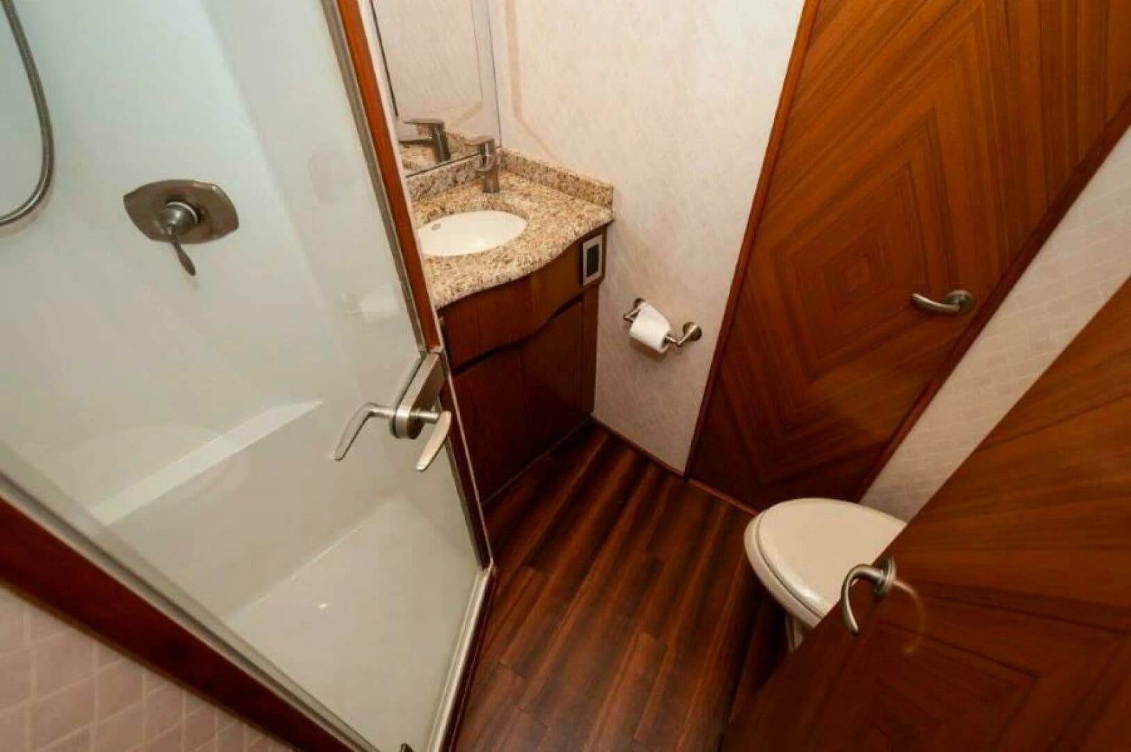 2012 Viking 76 Enclosed Sky Bridge - Image 34