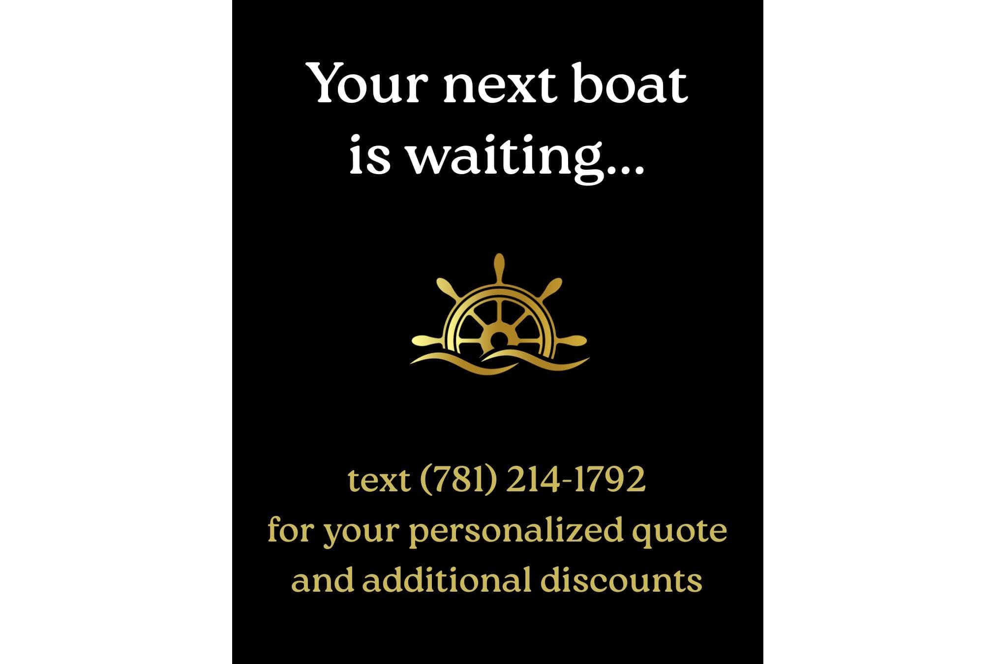 Your next boat awaits: Highfield CL310 FCT 2026, text for personalized quote.