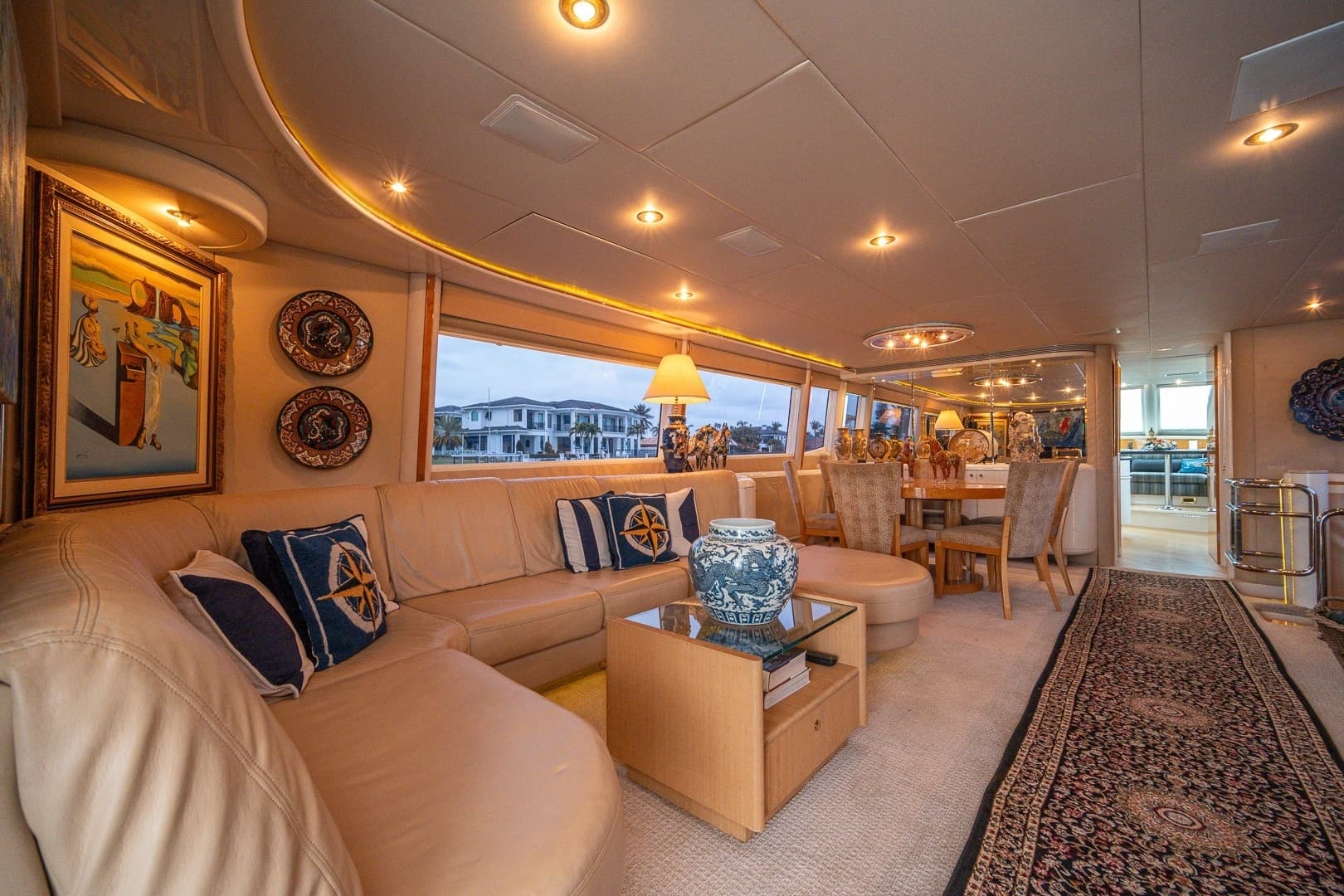 2000 Lazzara Yachts 76 Skylounge - Image 3