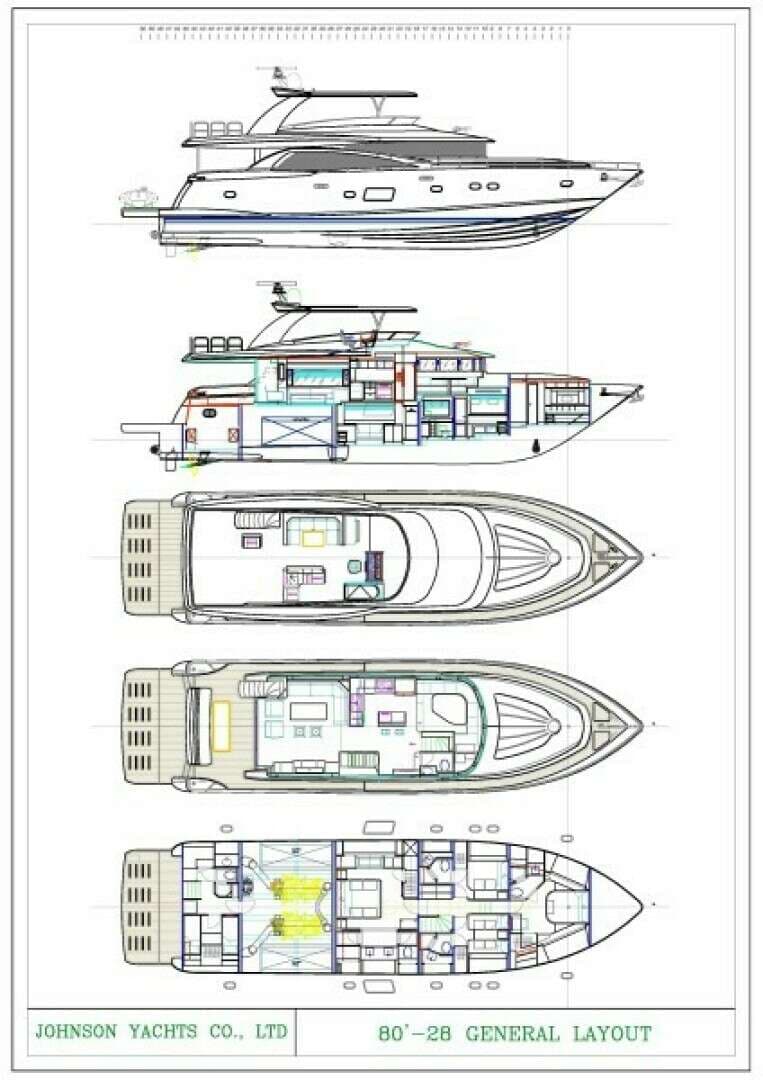 2027 Johnson Flybridge w/Hydraulic Platform - Image 56