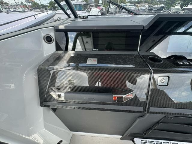 2024 BRABUS Shadow 1000 ST dashboard with sleek carbon fiber finish and modern controls.