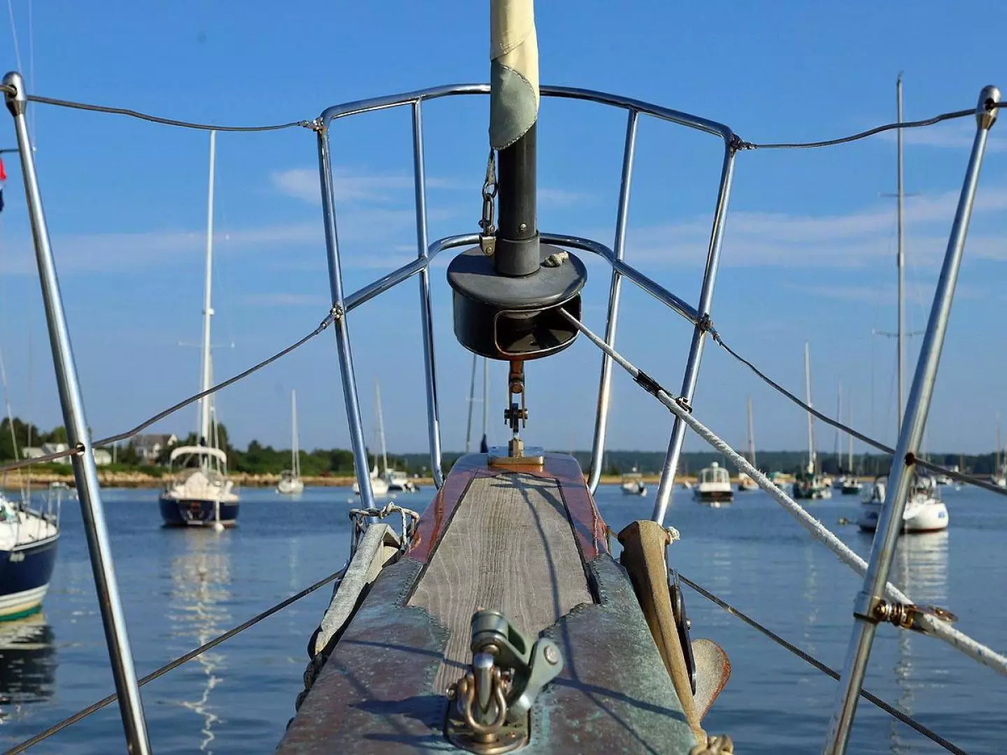 1986 Cherubini 48 Staysail Schooner - Image 16