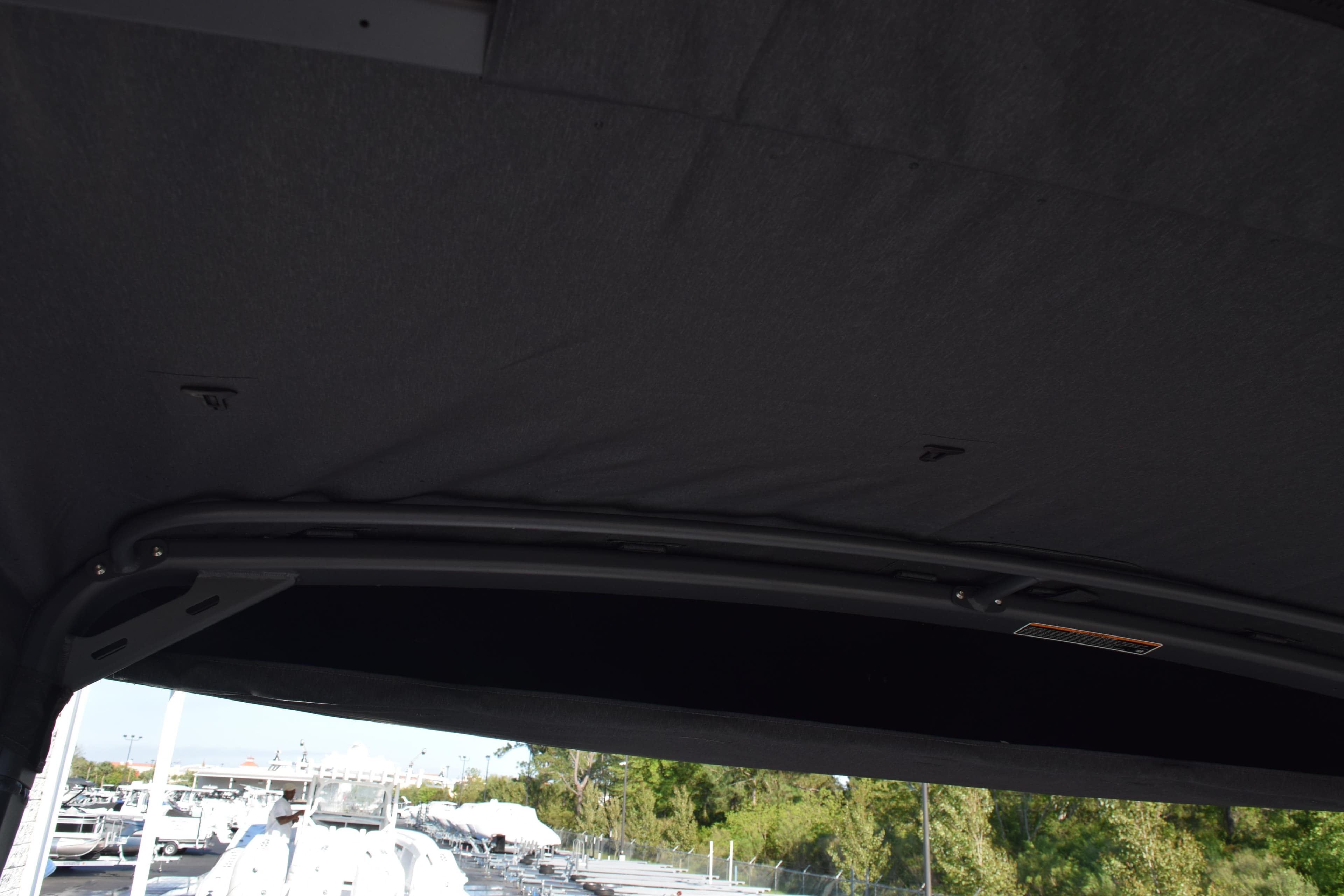 Interior roof view of 2024 Sea-Doo Switch Cruise 18 boat.