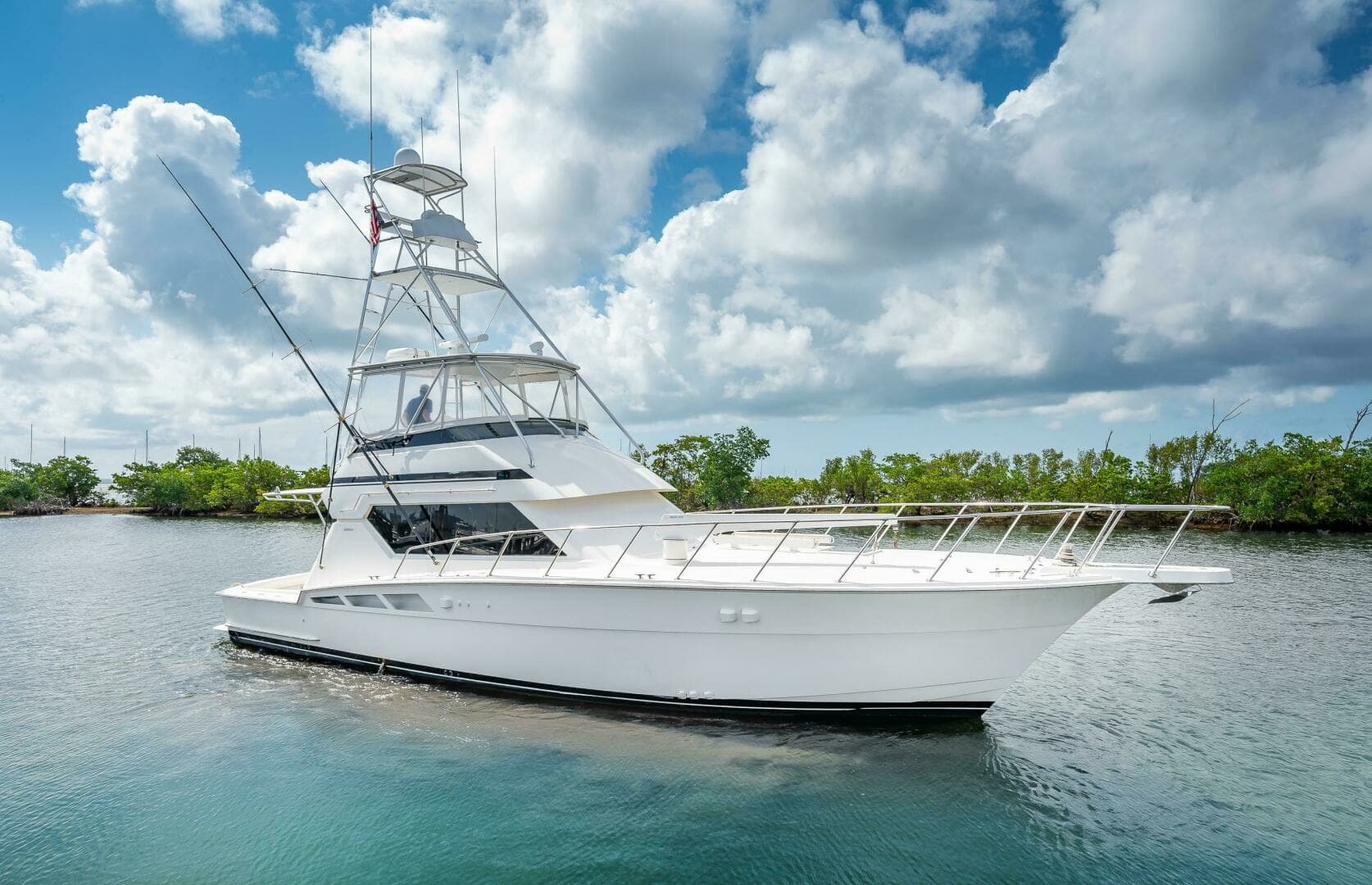 1992 Hatteras 50 Convertible - Image 2