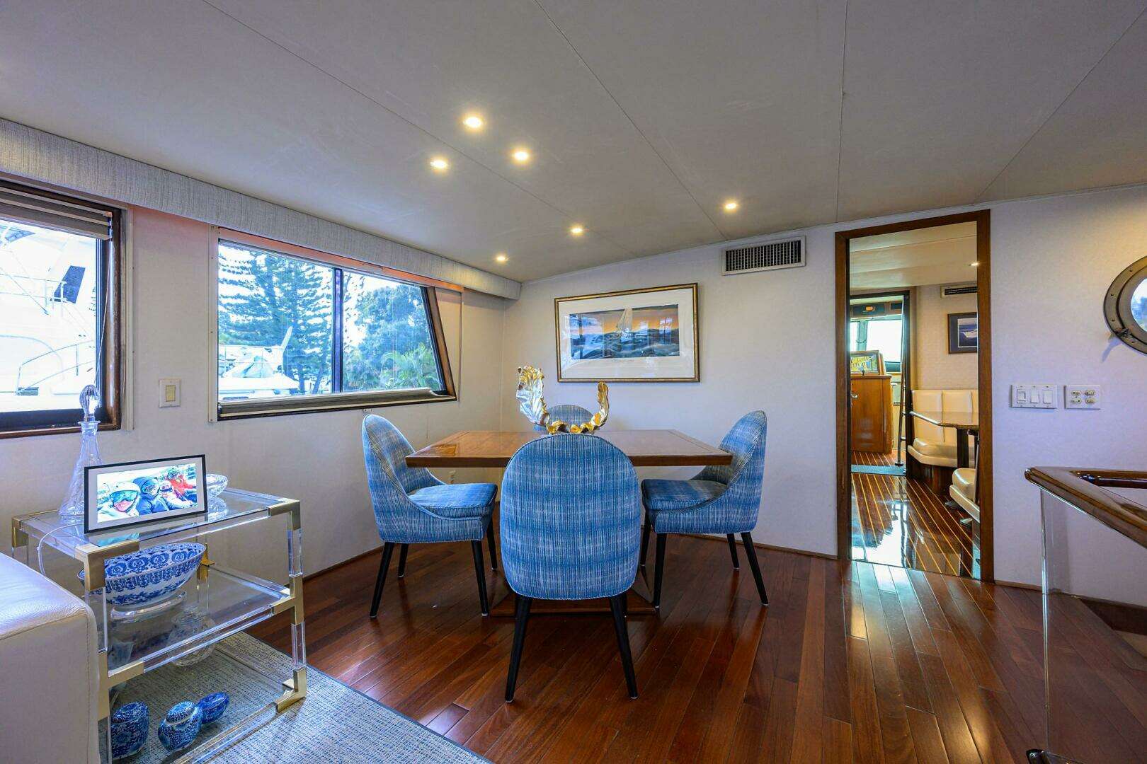 1991 Hatteras 78 Cockpit Motor Yacht - Image 42