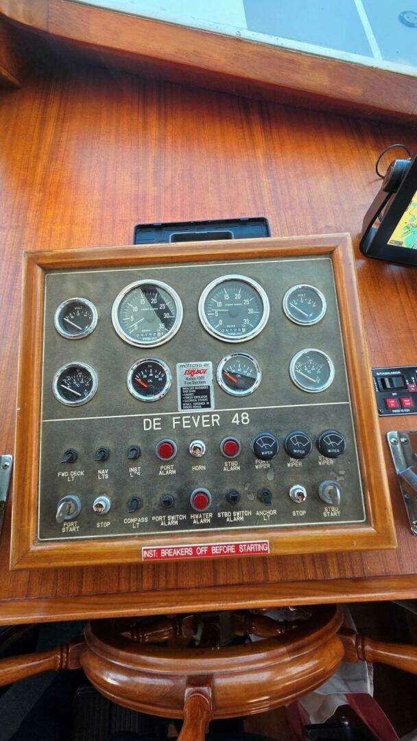 1987 DeFever 48 Tri Cabin - Image 36