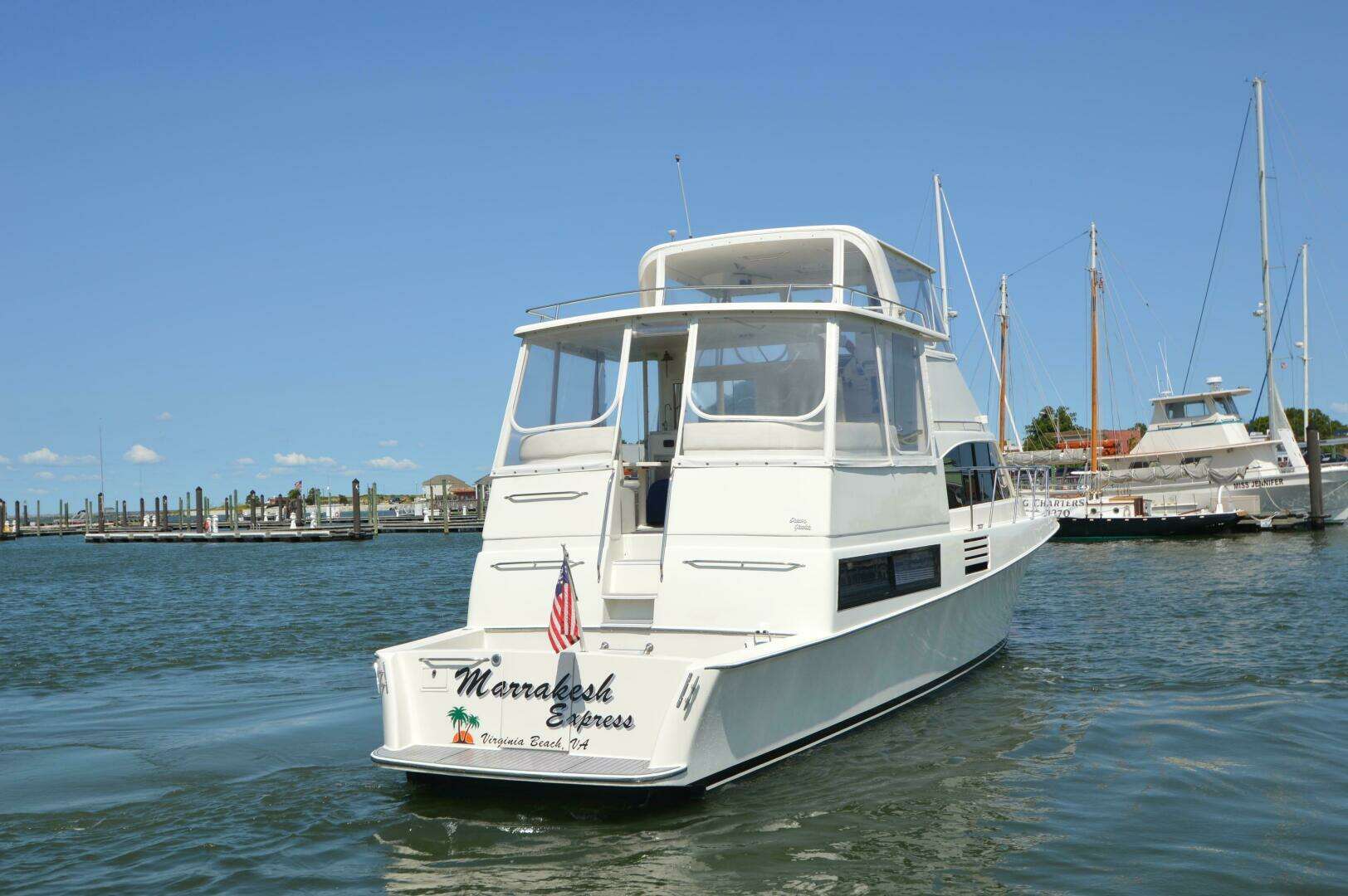 1995 Ocean 48 Cockpit Motor Yacht - Image 4