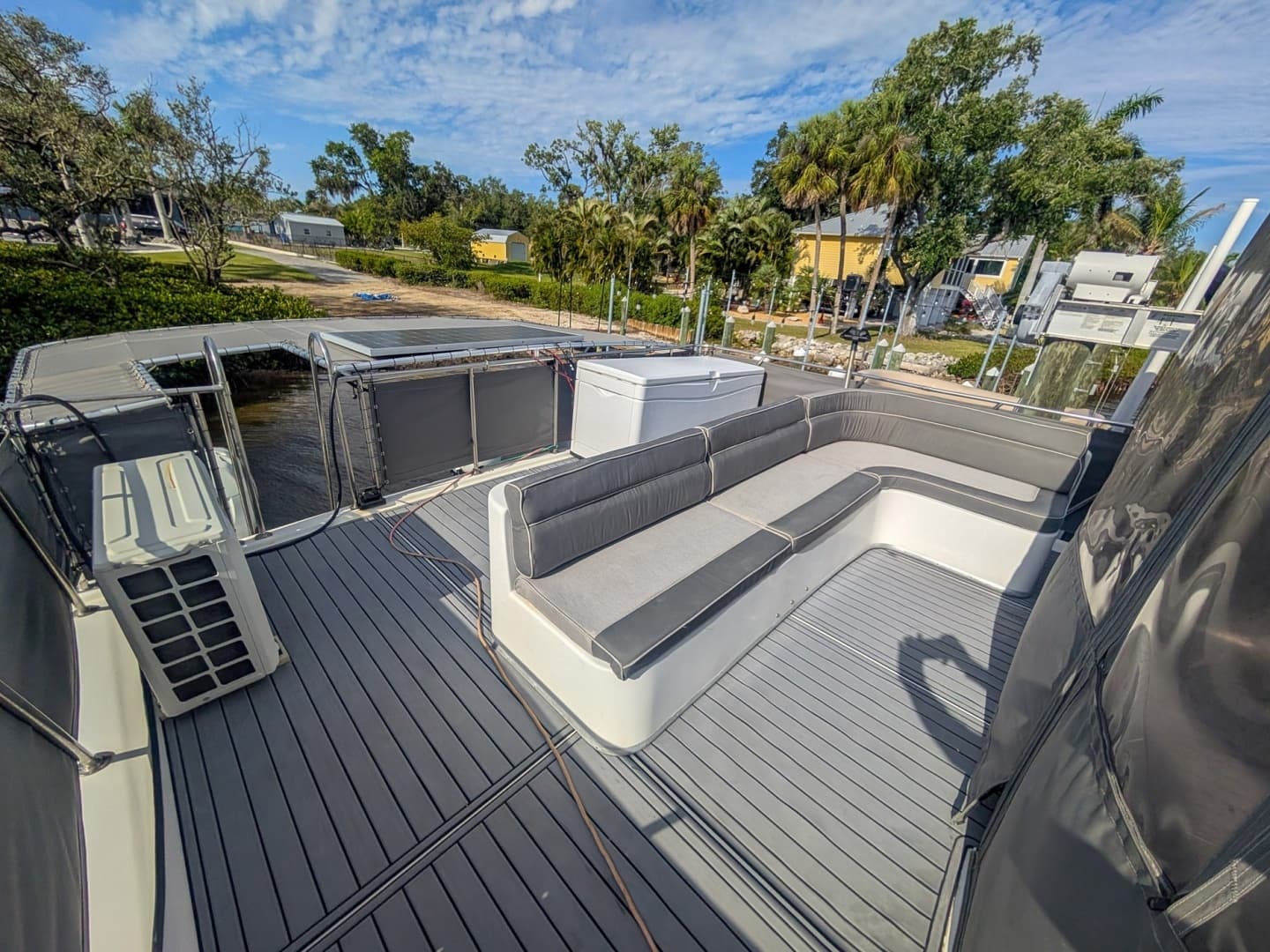 1987 Bluewater Yachts 51 Coastal Cruiser Cockpit - Image 10