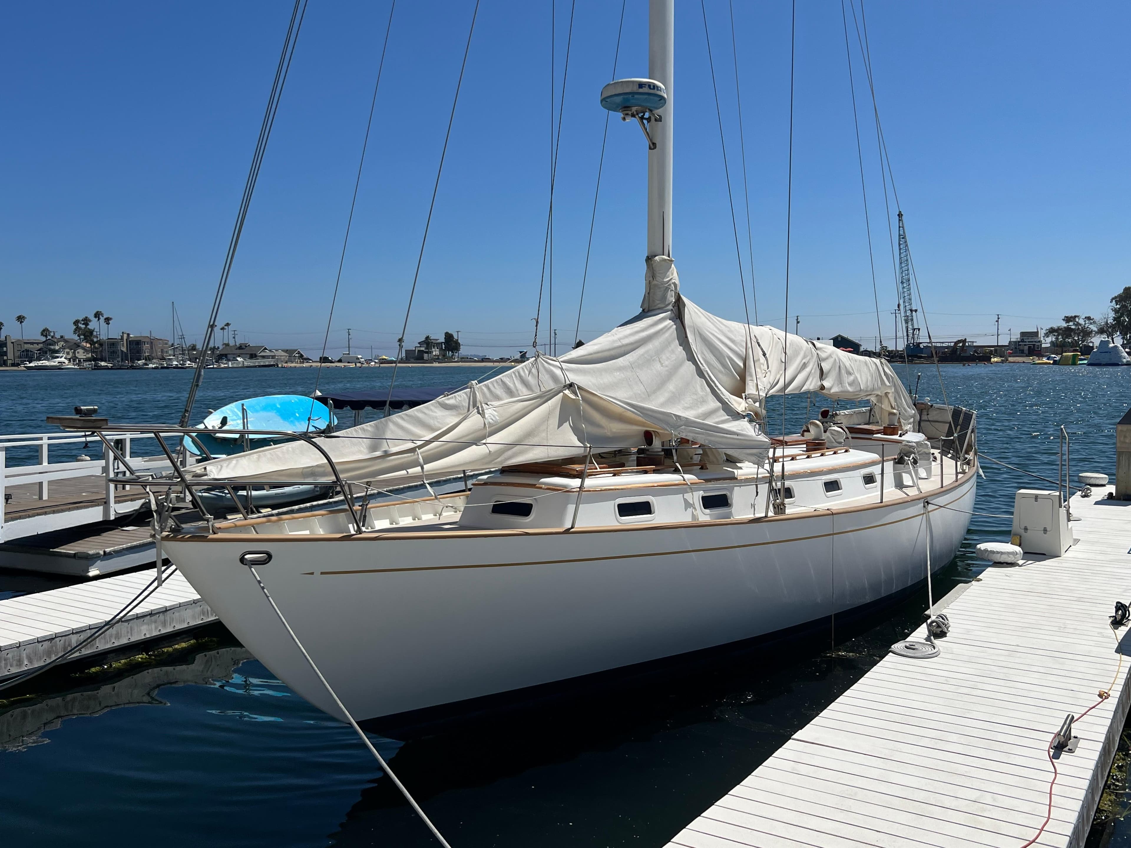 Port Bow View Full Canvas Cover