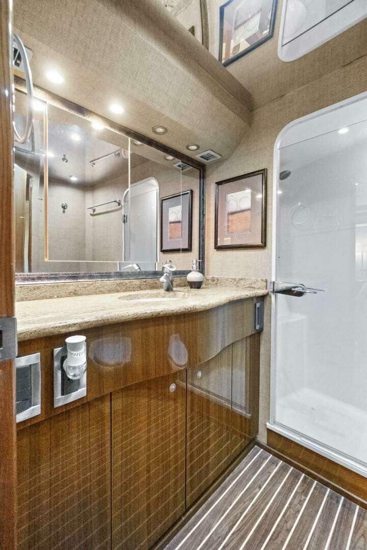 2008 Viking 74 Enclosed Bridge - Image 48