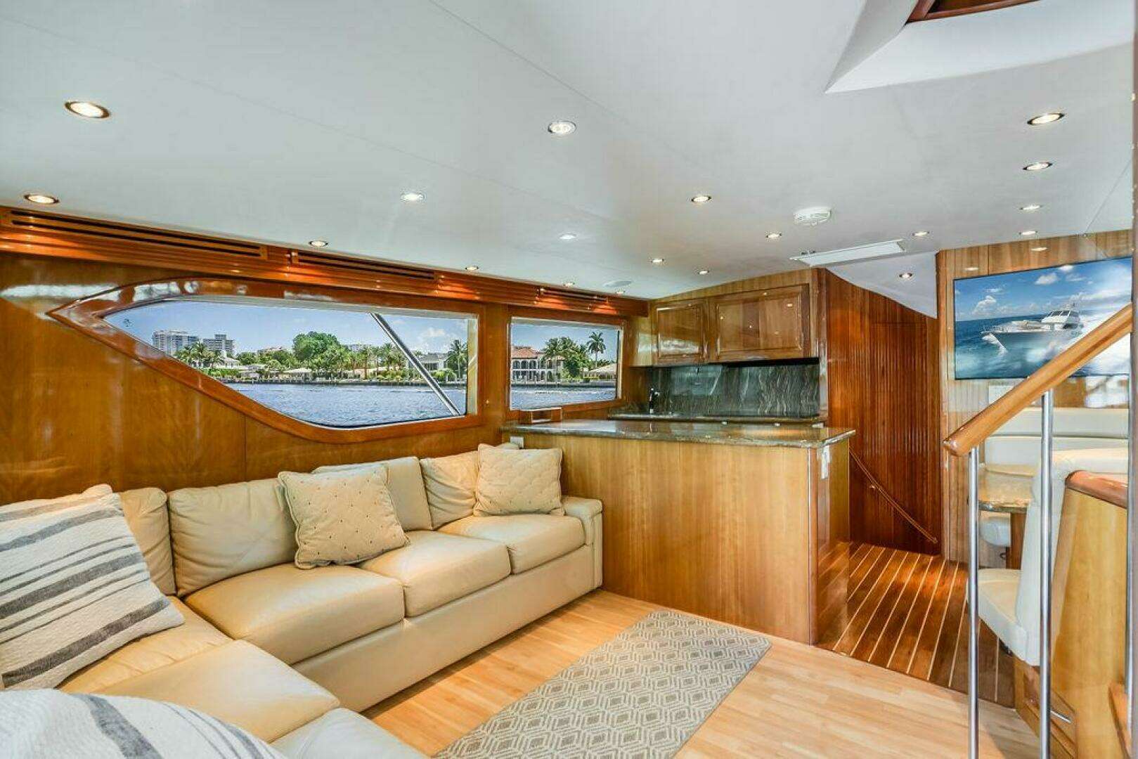 2005 Hatteras Enclosed Bridge - Image 12