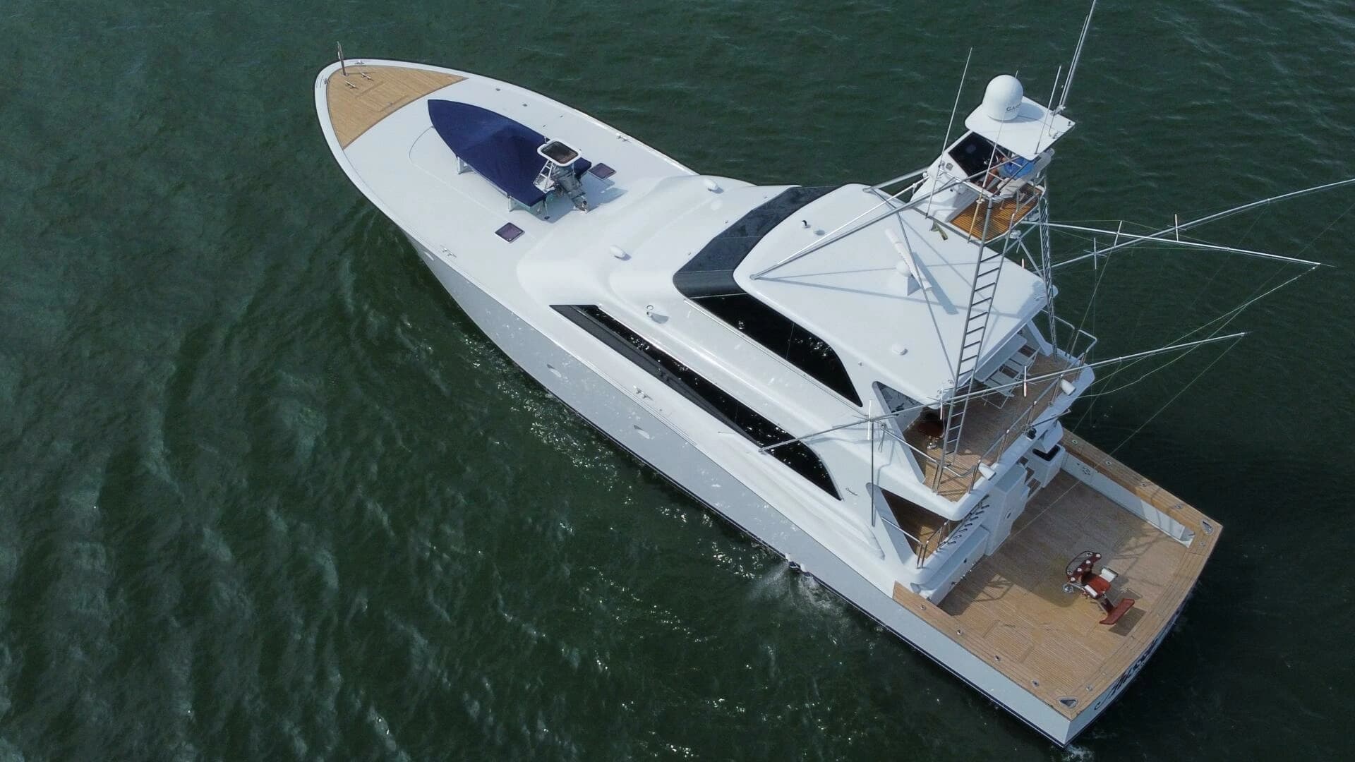 1996 Oceanfast 87 Enclosed Bridge Sportfish - Image 40