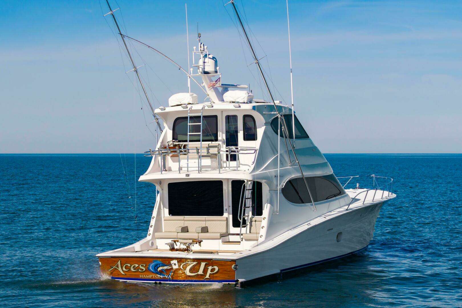 2008 Hatteras 64 Enclosed Bridge - Image 14