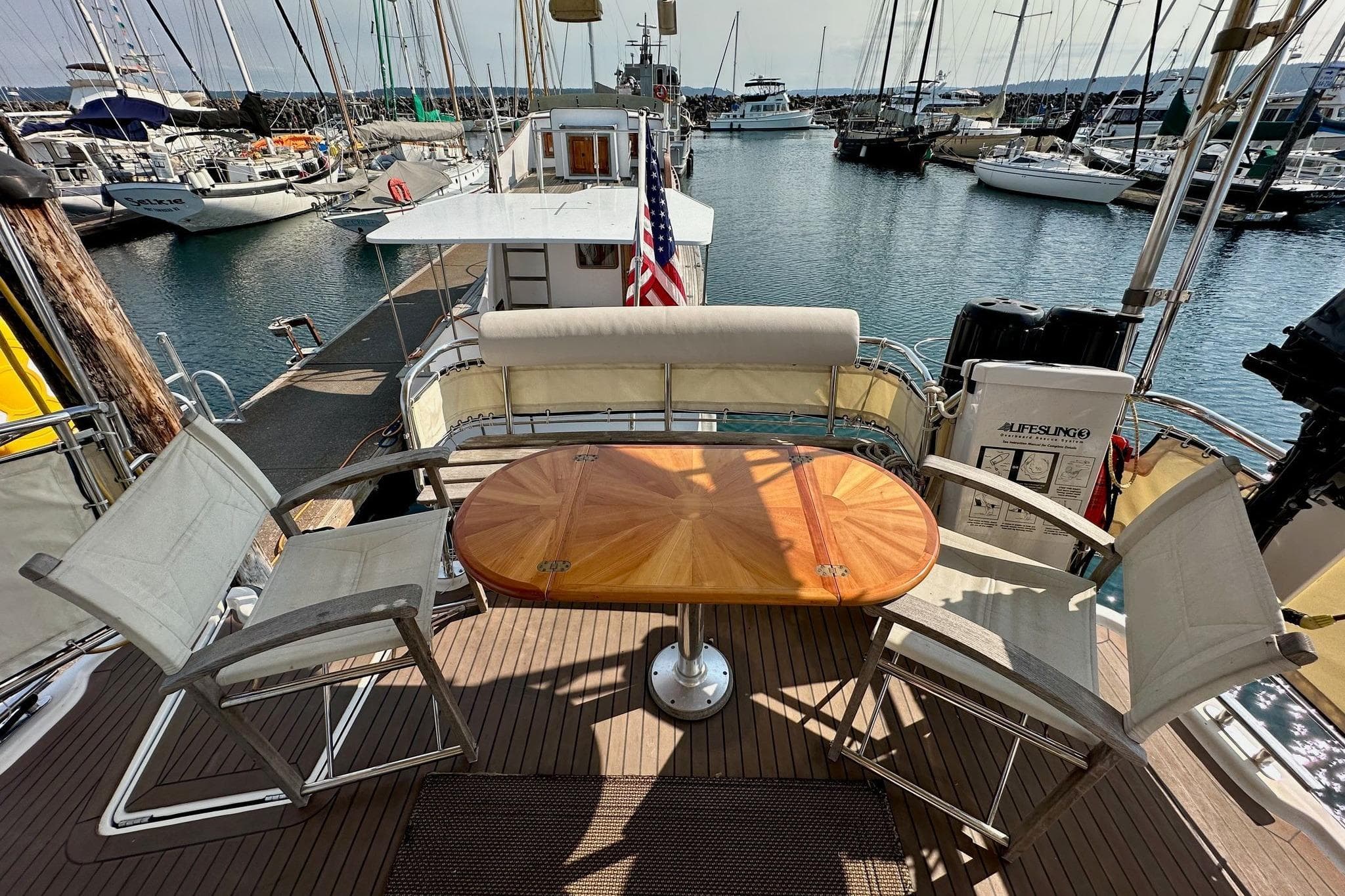 Elling E3 - Aft Deck / Cockpit