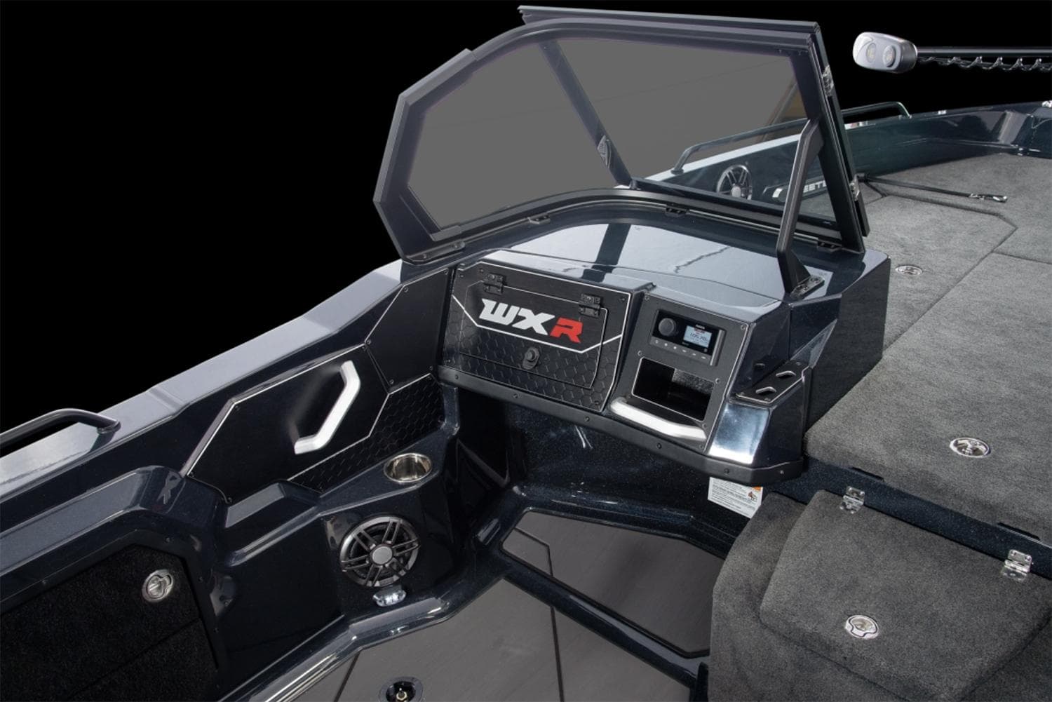 Manufacturer Provided Image: 2026 Skeeter WXR2060 boat interior with sleek dashboard and modern controls.