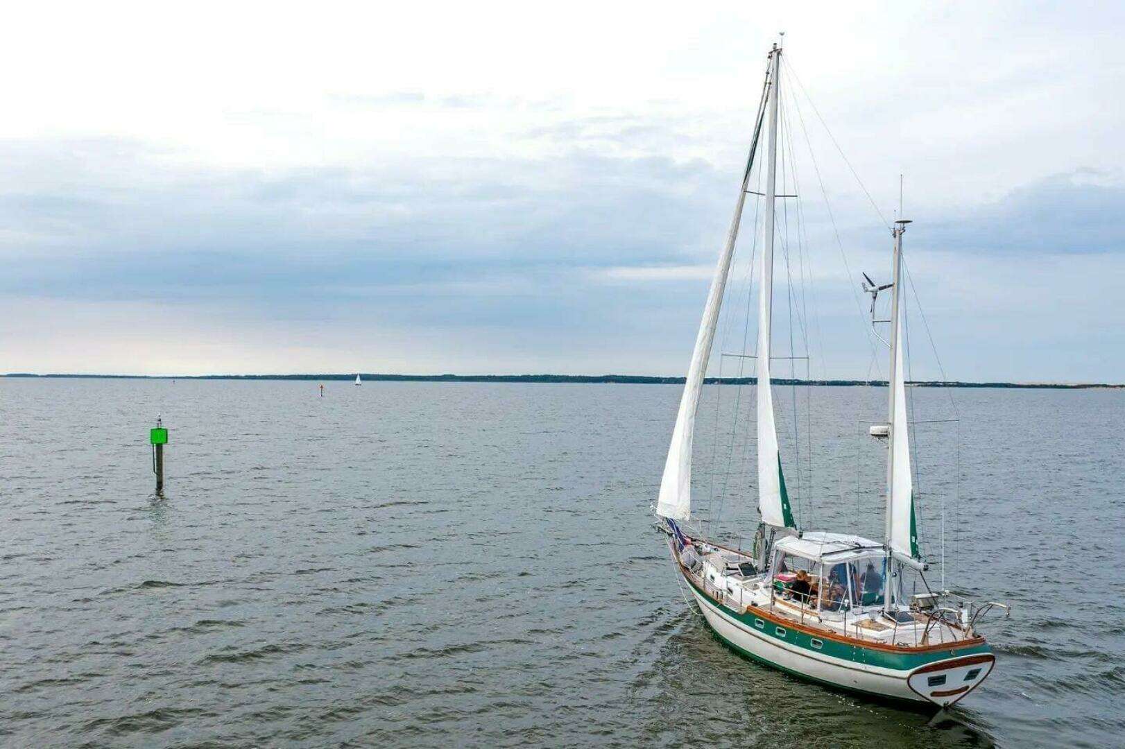 1983 Bluewater Yachts Vagabond 42 Center Cockpit - Image 69