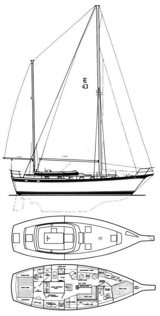 1982 Endeavour 43 CC - Image 2